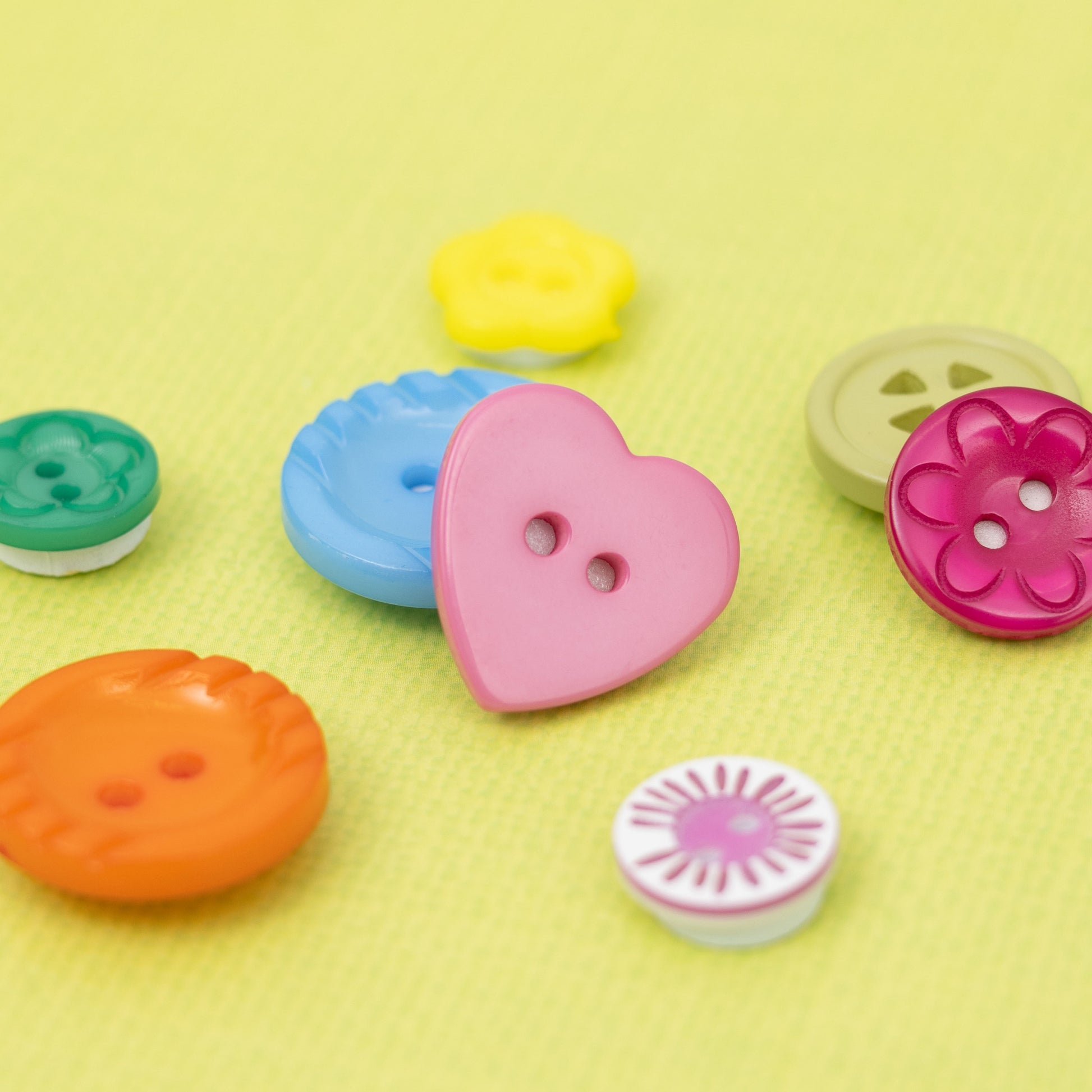 Paige Evans Splendid Plastic Buttons, 16pcs