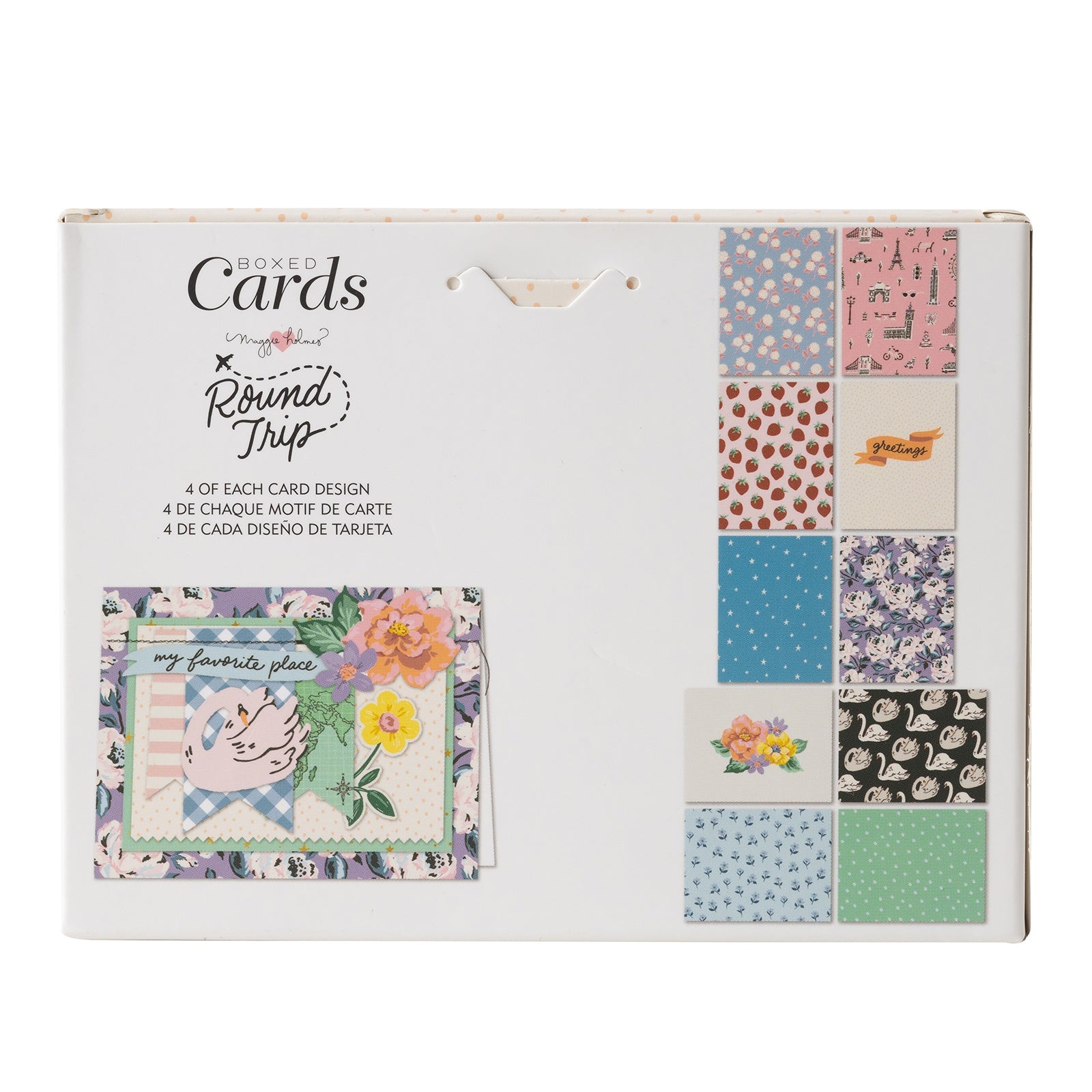 Maggie Holmes Round Trip A2 Card Set with Envelopes