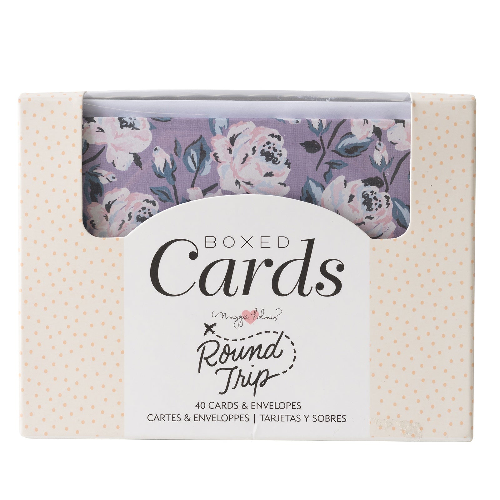 Maggie Holmes Round Trip A2 Card Set with Envelopes