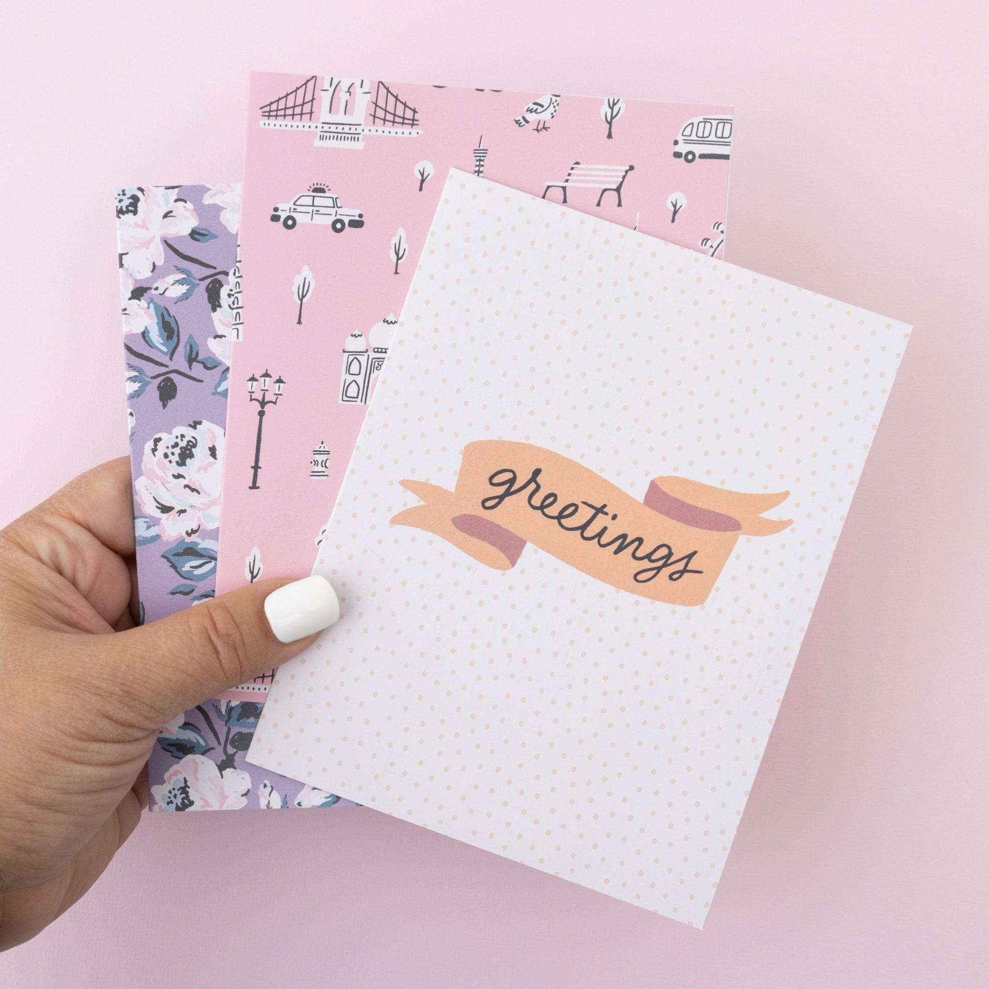 Maggie Holmes Round Trip A2 Card Set with Envelopes
