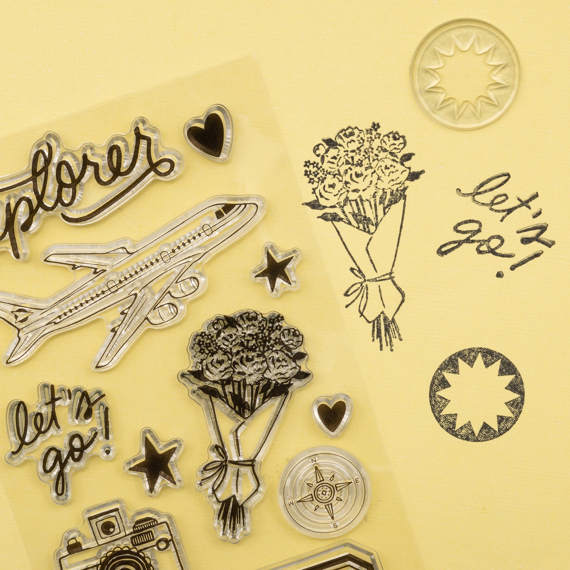 Maggie Holmes Round Trip Clear Stamps Set