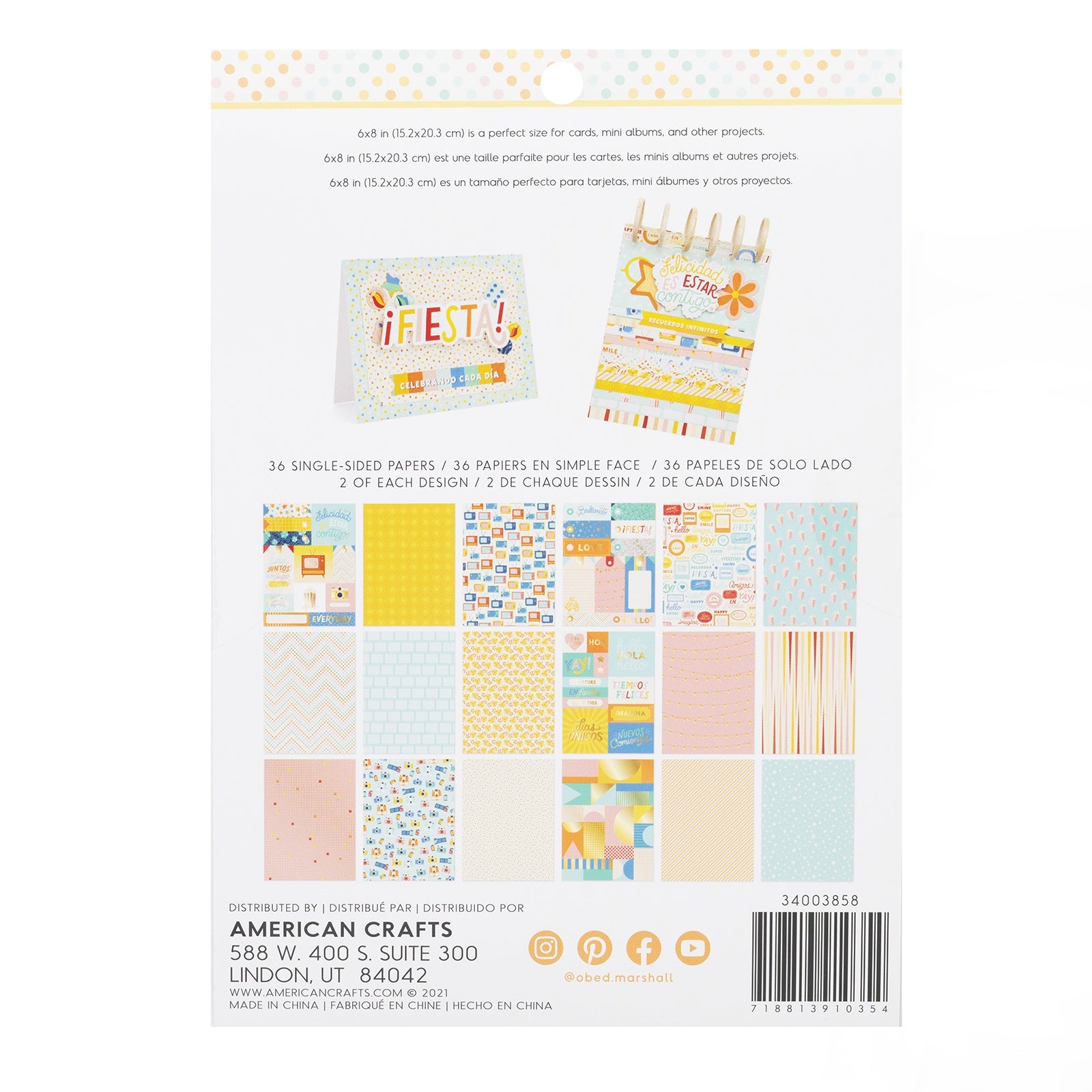 Obed Marshall Especial 6x8" Paper Pad