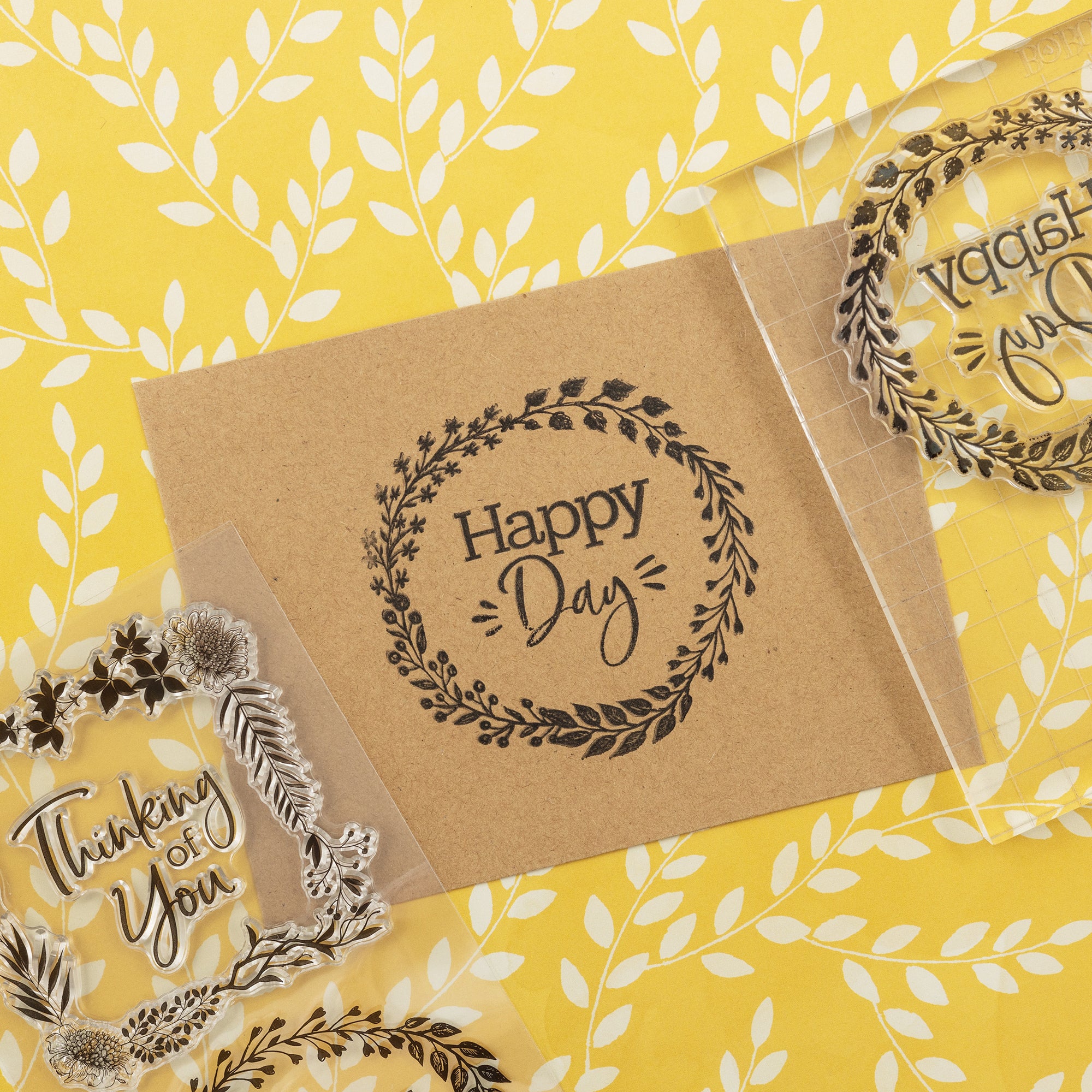 BoBunny Willow & Sage Clear Stamps