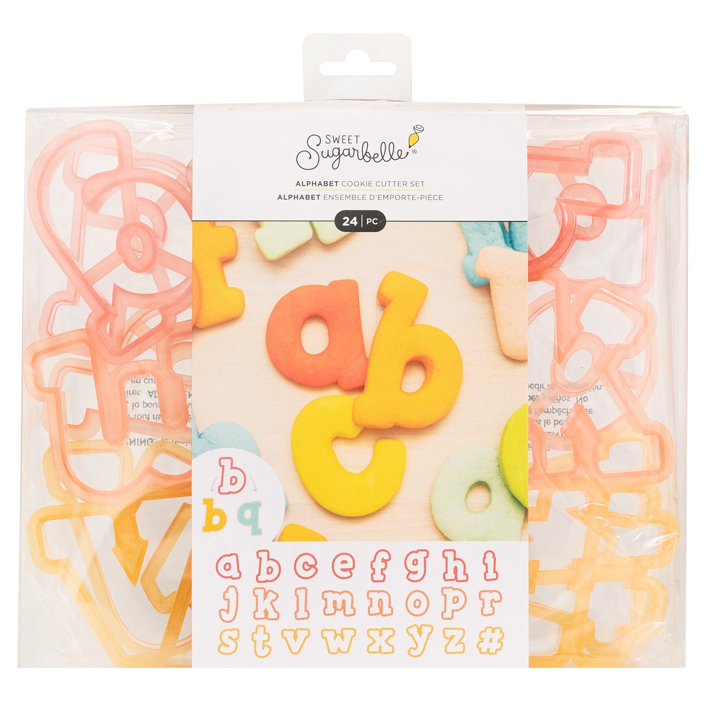 Sweet Sugarbelle Cookie Cutters 24/Pkg-Alphabet