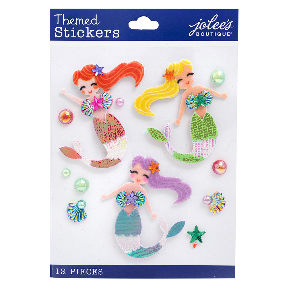 Jolee's Boutique Dimensional Embellishments - Mermaids, 12pcs