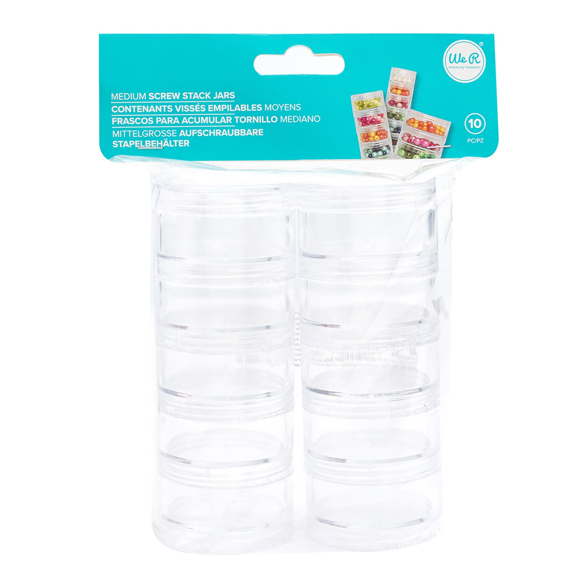 We R Makers Storage Screw Stack Jars