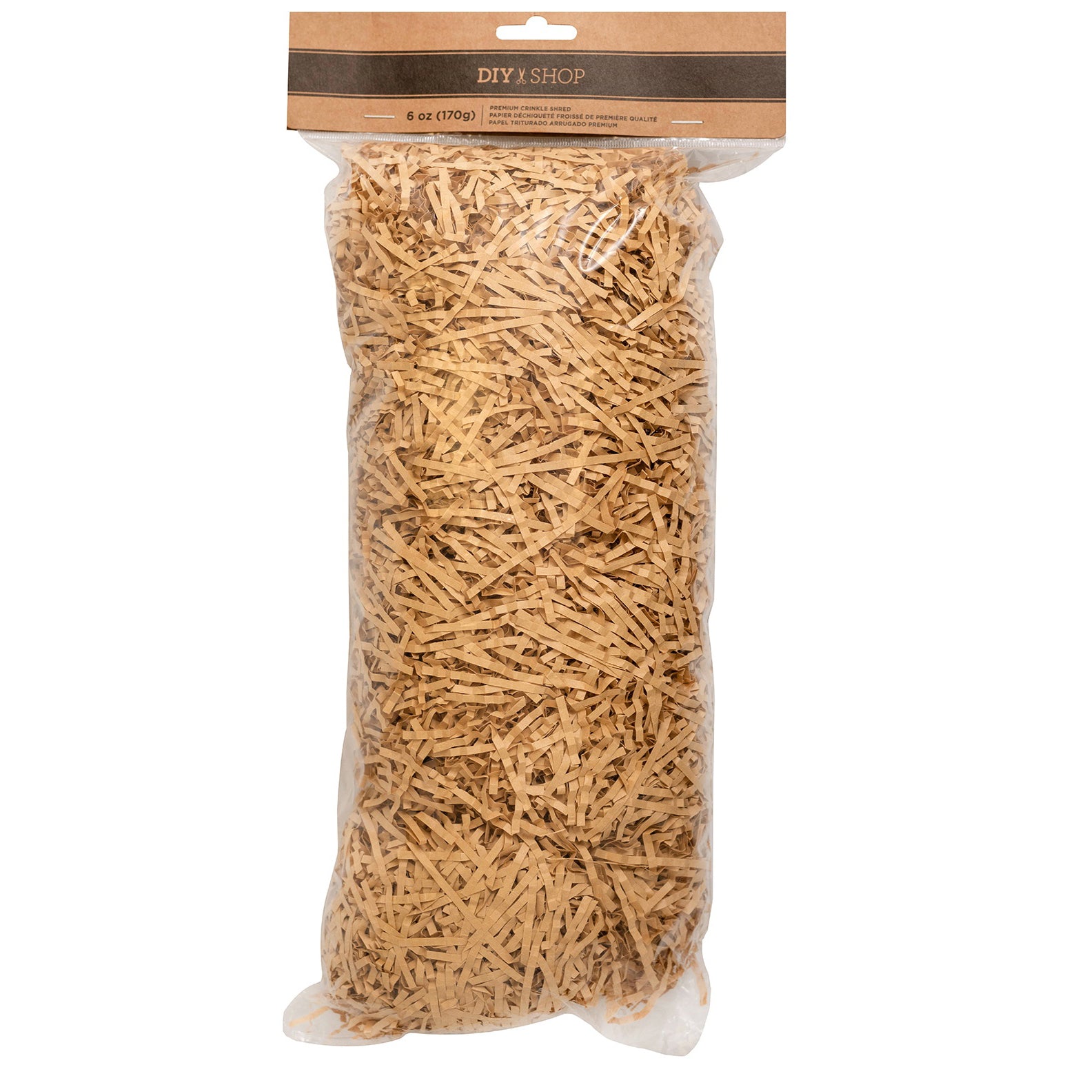 American Crafts Crinkle Shred 6oz-Kraft