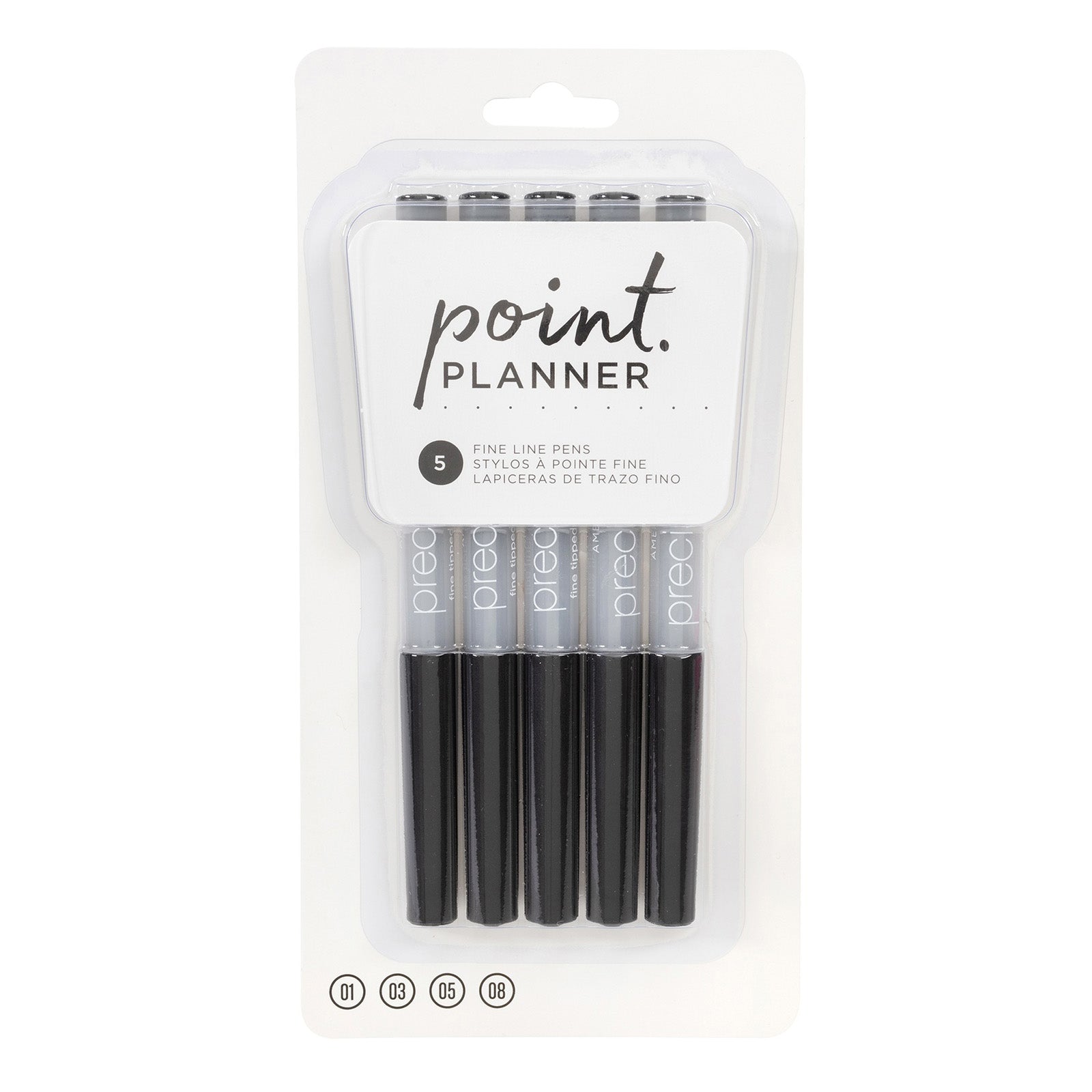 AC Point Planner Fine Line Pens Set