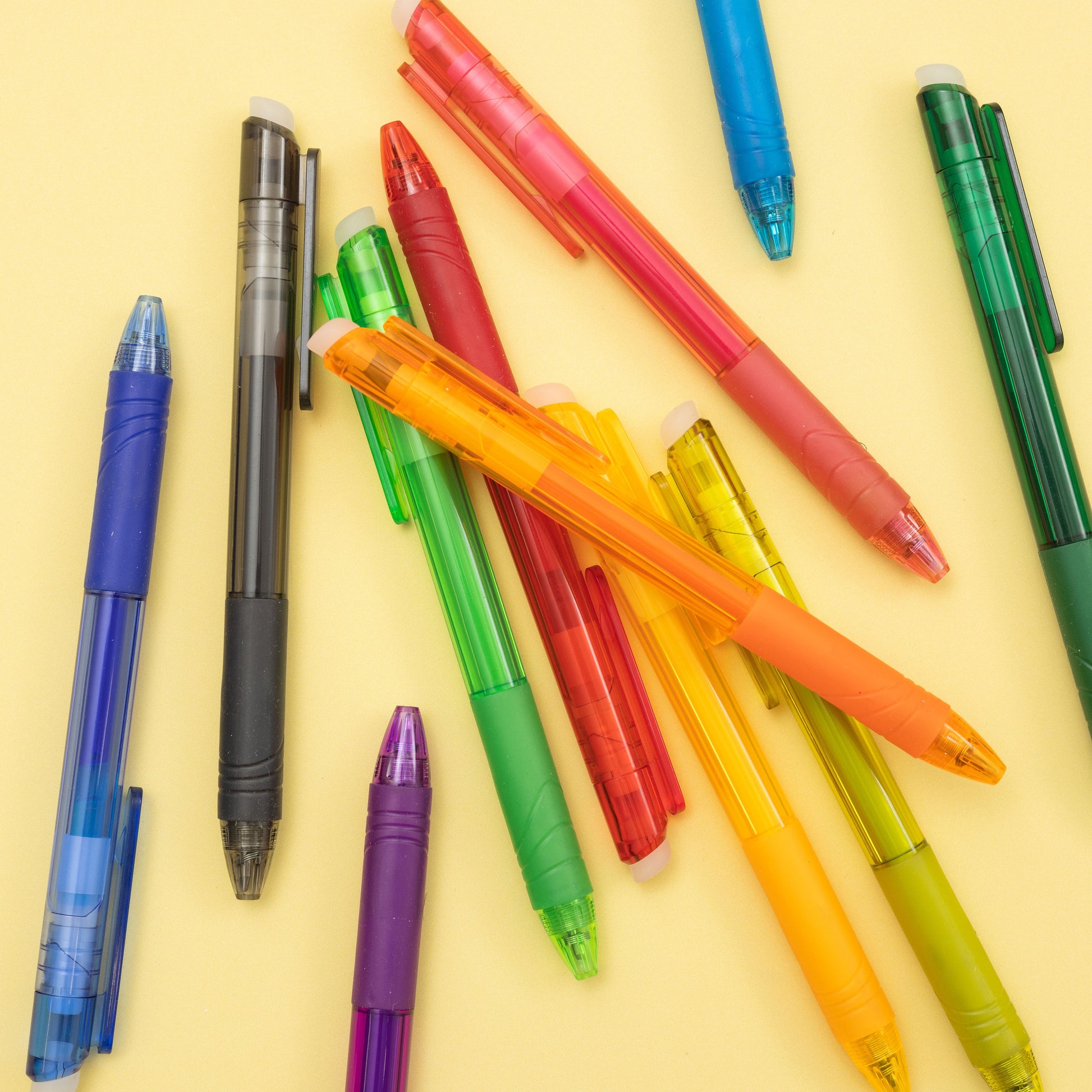 Colored Erasable Gel Pens - Set of 12