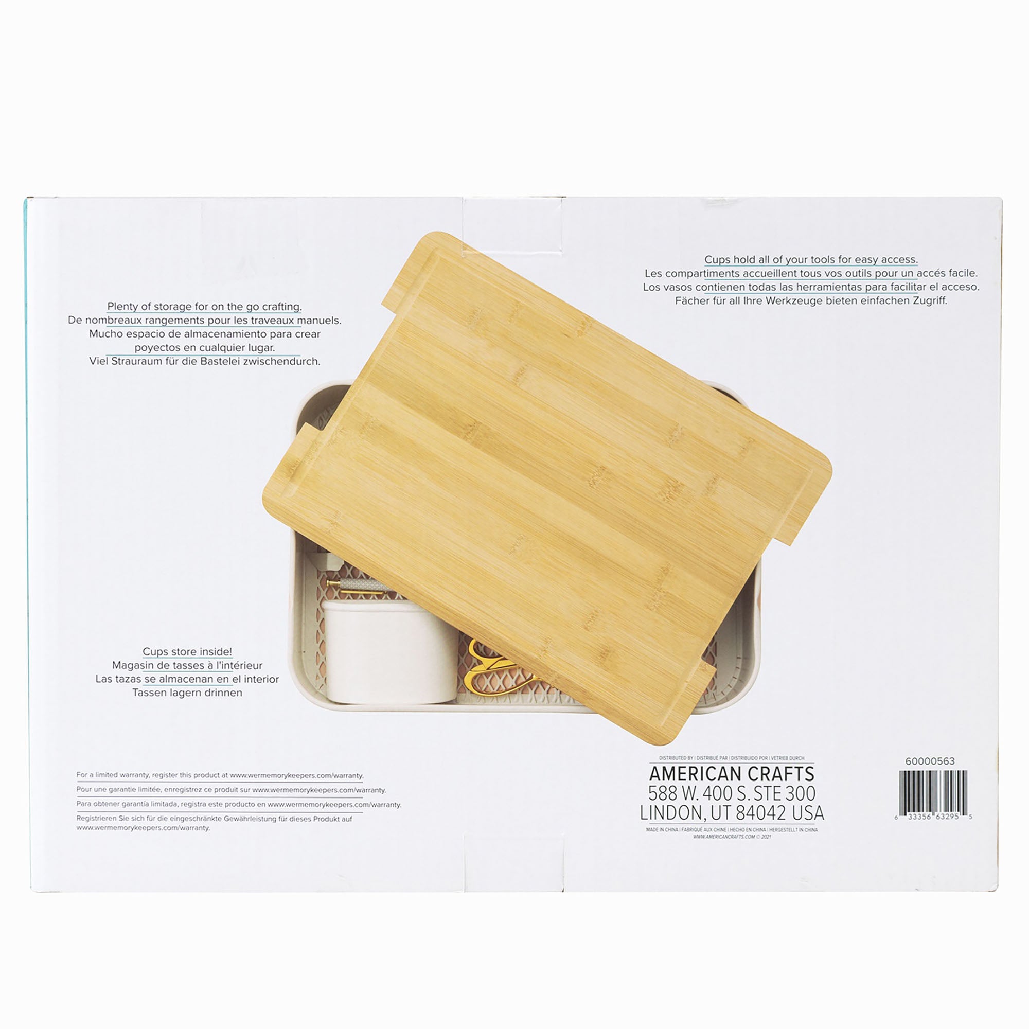 We R Comfort Craft Lap Desk with Crafter's Tool Kit