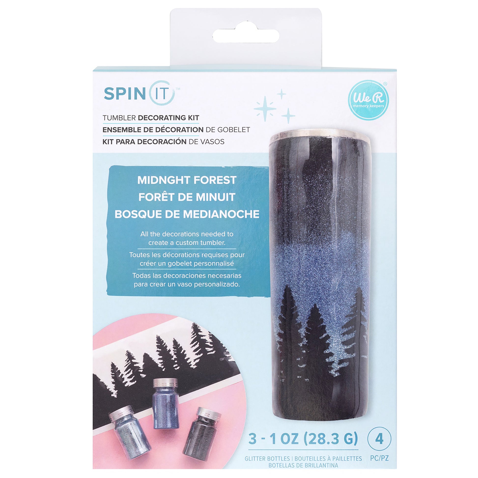 We R Spin It Decorating Kit - Midnight Forest