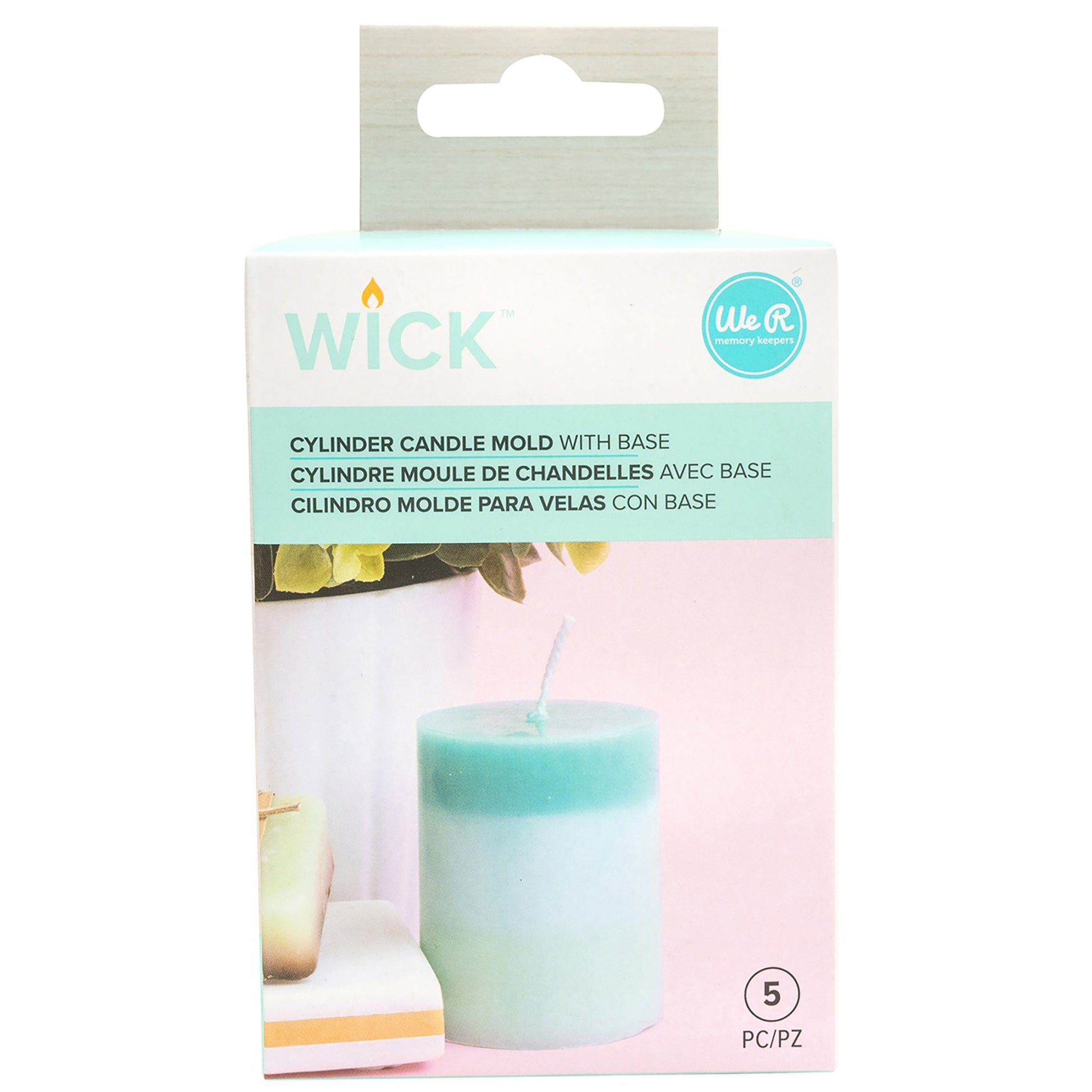 We R Makers Wick Candle Mold