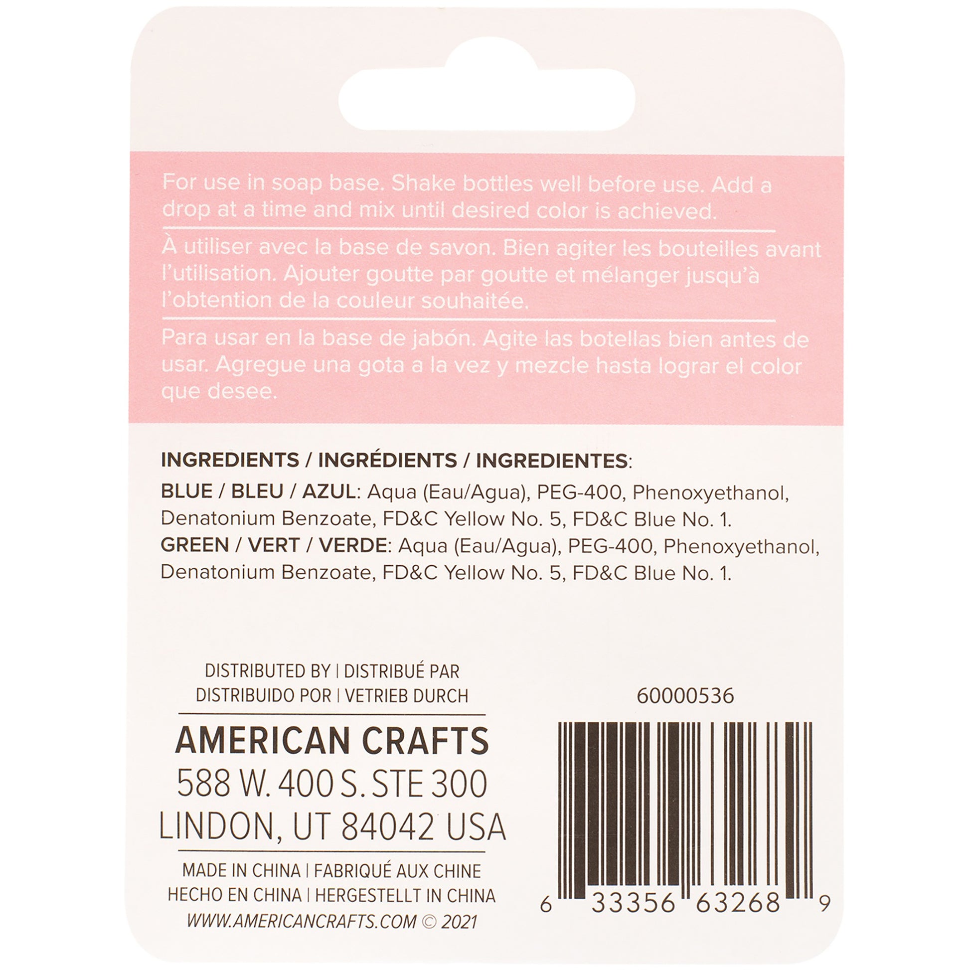 SUDS Soap Maker Colorant Sets