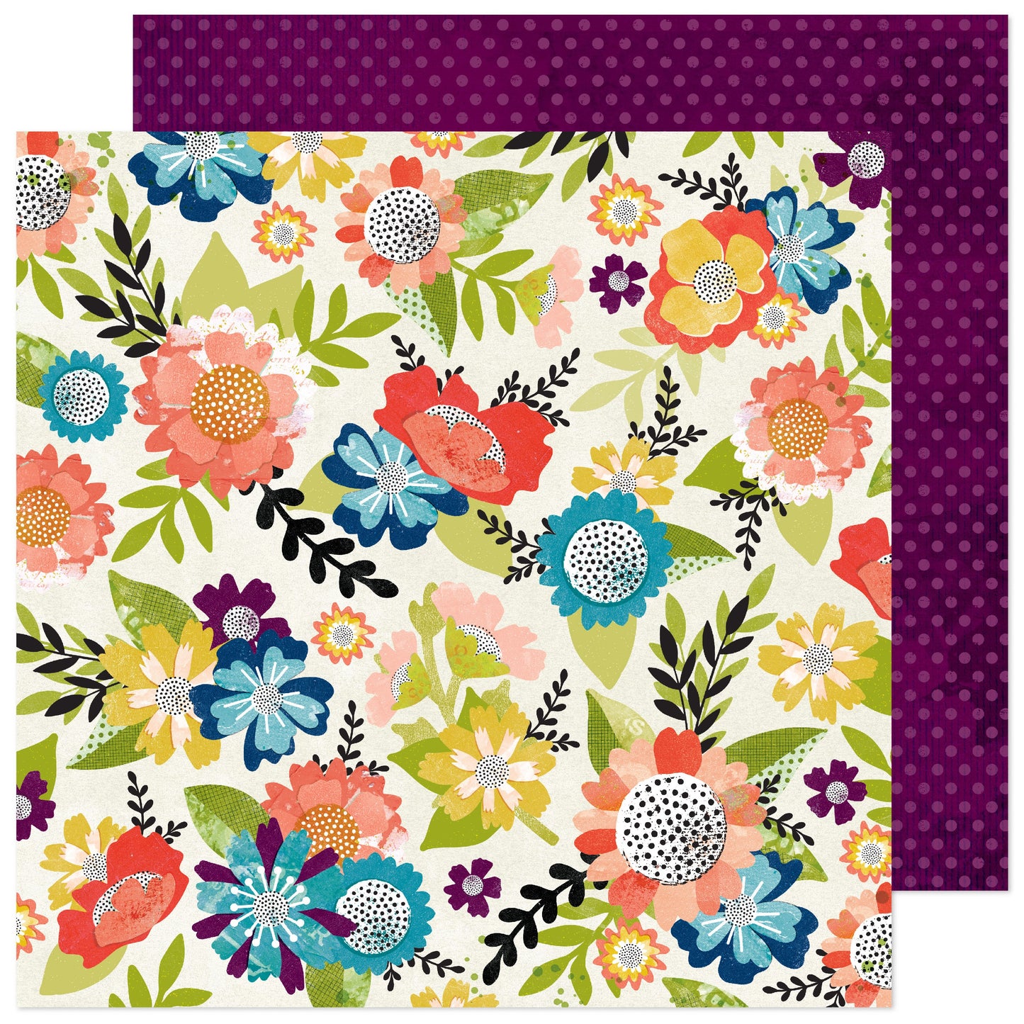 Vicki Boutin Print Shop Double-Sided Cardstock 12"X12"