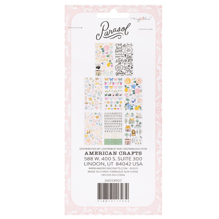 Maggie Holmes Parasol Sticker Book-Gold Foil Accents 378 Pack ...