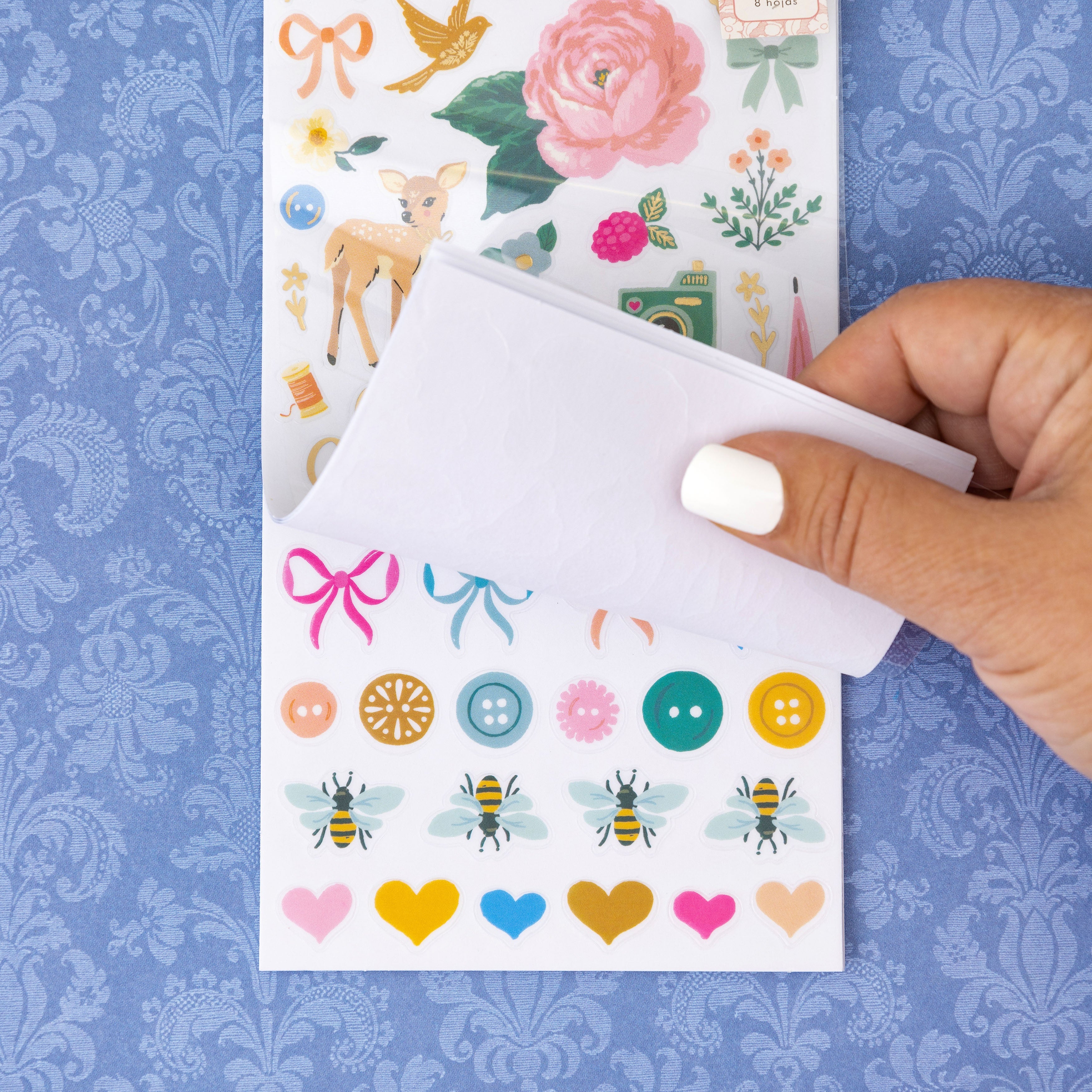 Maggie Holmes Parasol Sticker Book-Gold Foil Accents 378 Pack