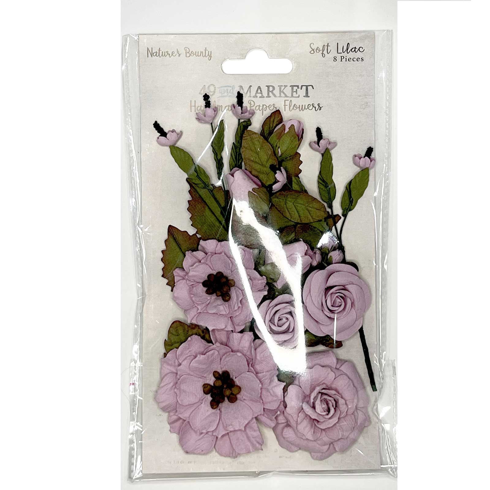 49 And Market Nature's Bounty Paper Flowers