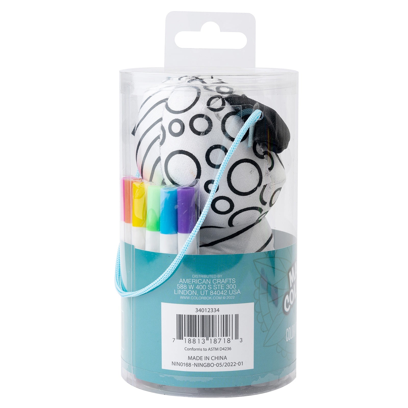 Colorbok Make It Colorful! Color Your Own Plush Kit - Assorted Styles