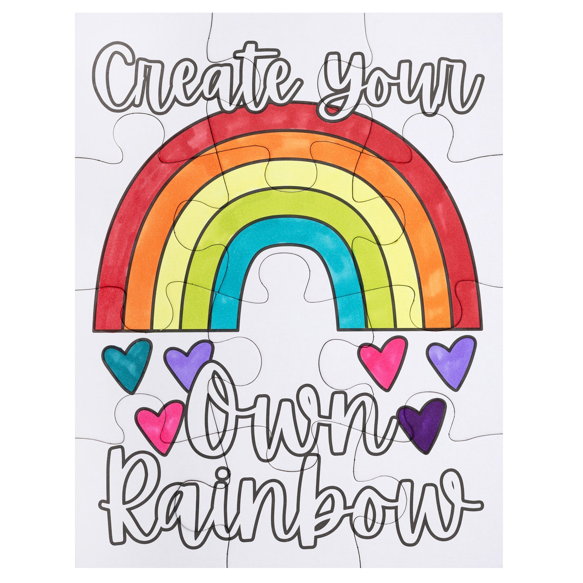 Colorbok Make It Colorful! Color Your Own Puzzles Set