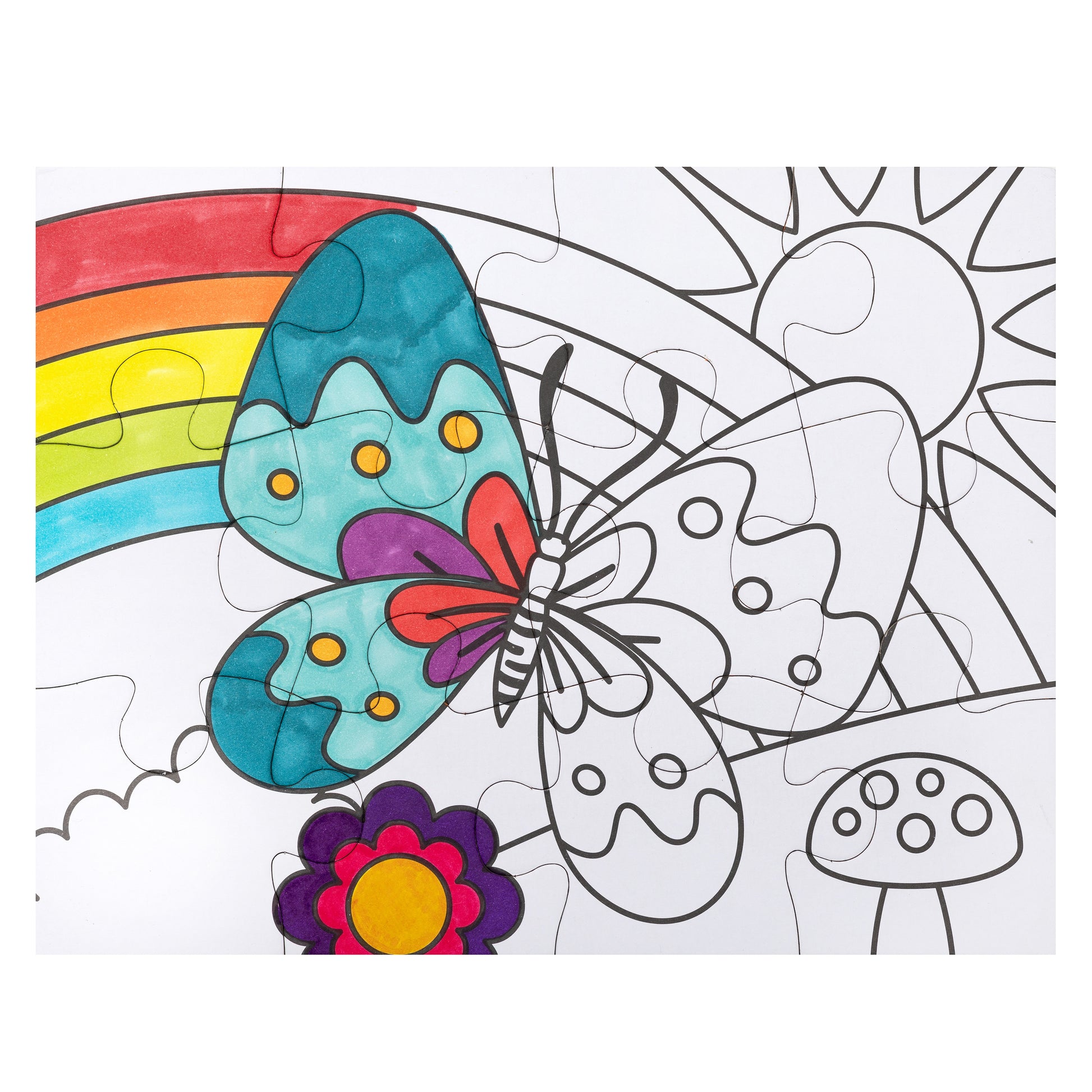 Colorbok Make It Colorful! Color Your Own Puzzles Set