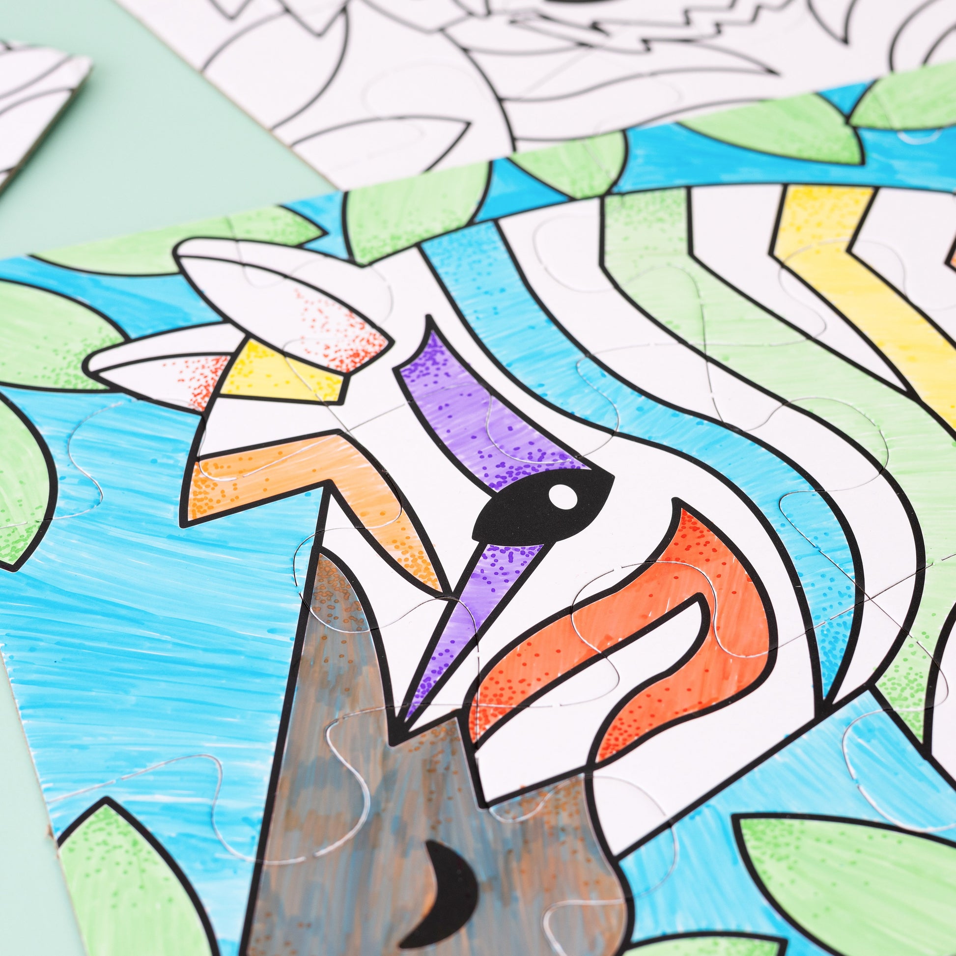 Colorbok Make It Colorful! Color Your Own Puzzles Set