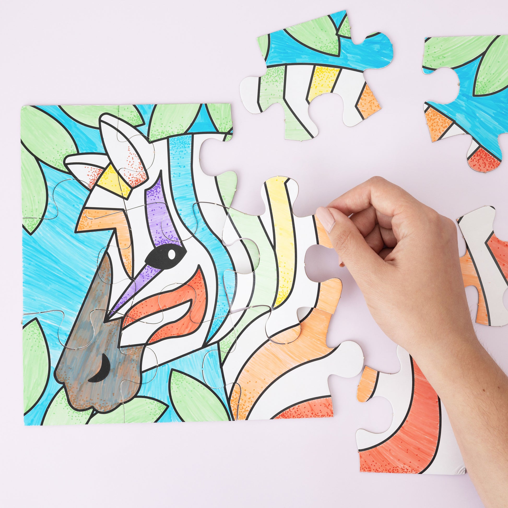 Colorbok Make It Colorful! Color Your Own Puzzles Set