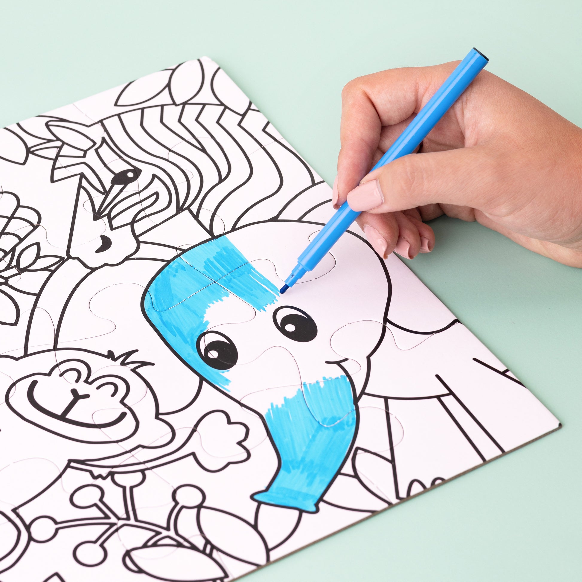 Colorbok Make It Colorful! Color Your Own Puzzles Set