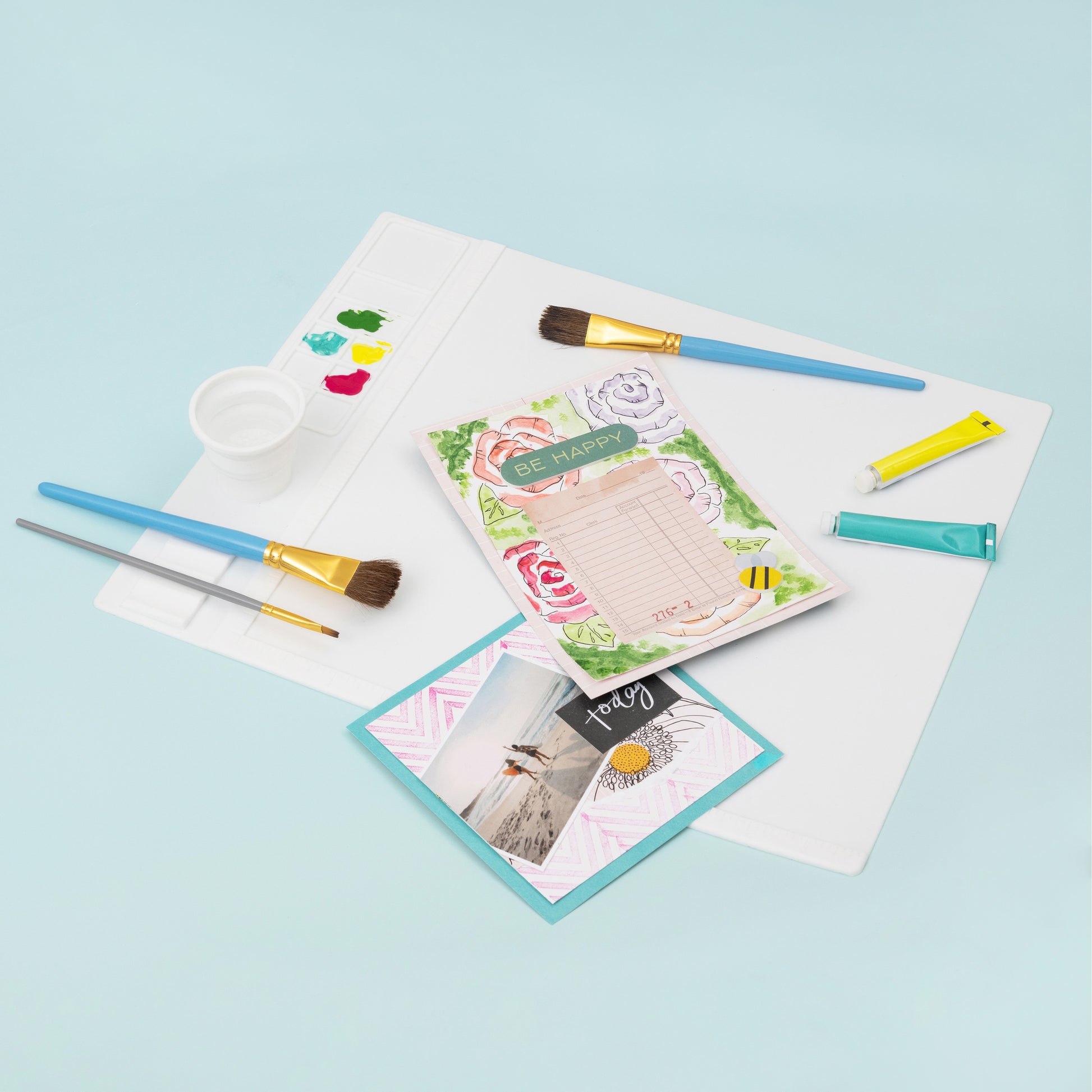 We R Makers Silicone Workspace & Stencil Mat-12"X12"