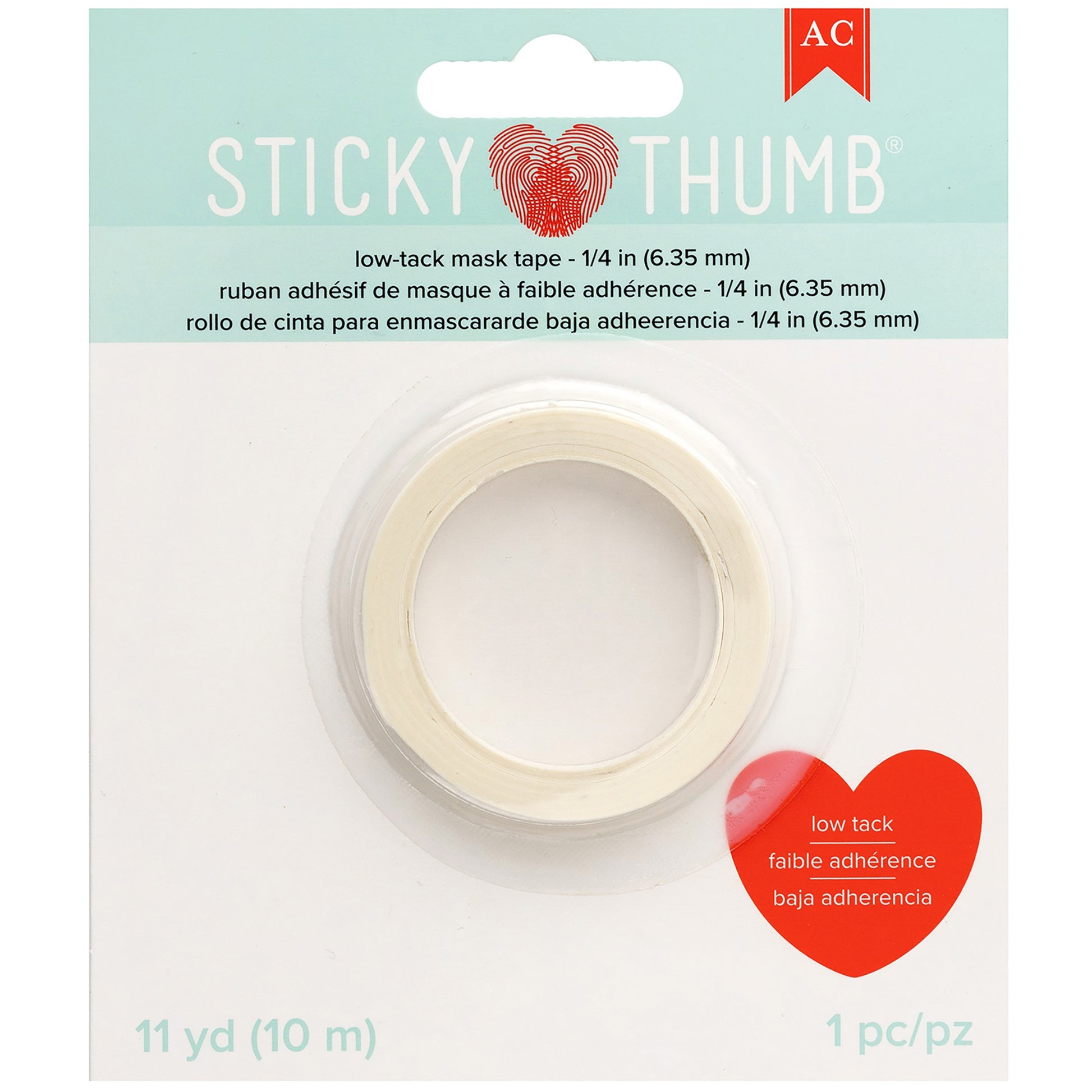 Sticky Thumb Low Tack Masking Tape