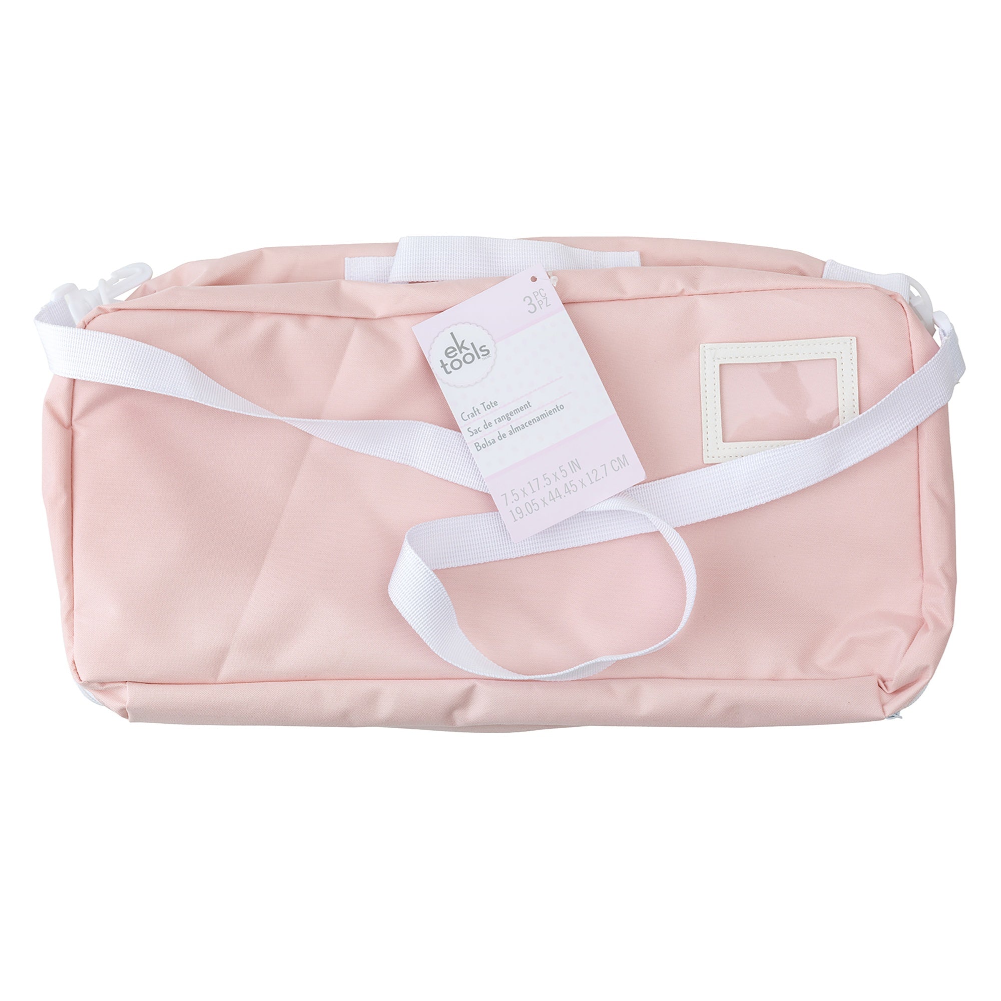 EK Success 7.5 x 17.5 x 5" Zippered Craft Tote