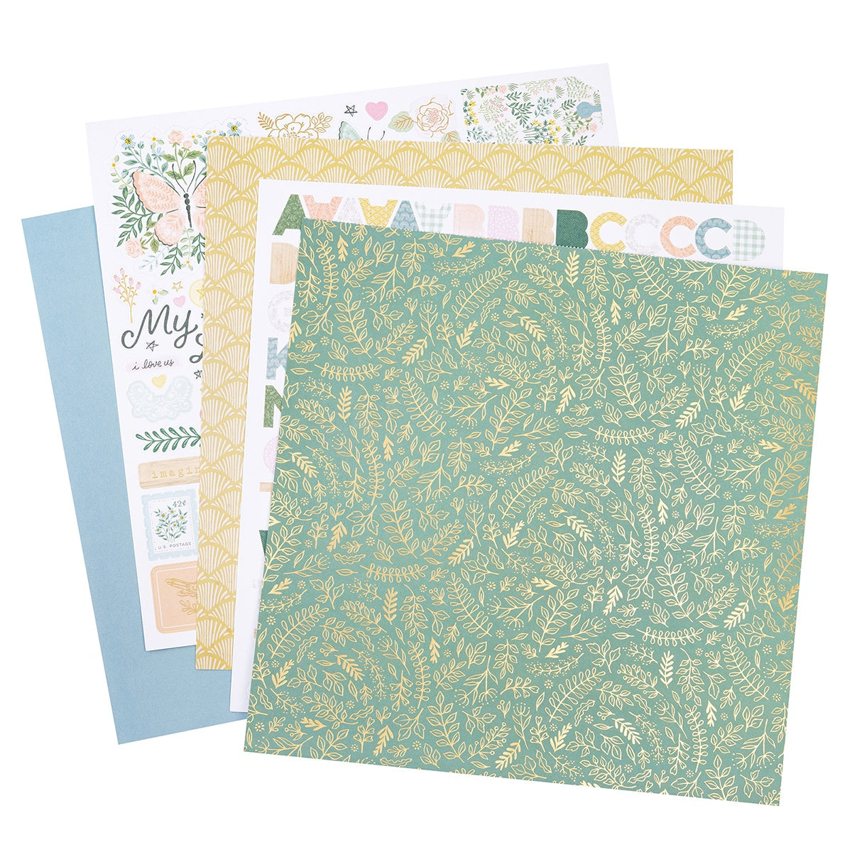 Maggie Holmes Gingham Garden 12x12" Project Pad