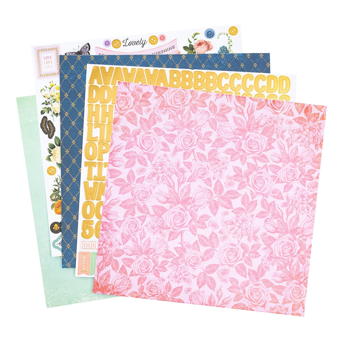 BoBunny Brighton 12x12" Project Pad