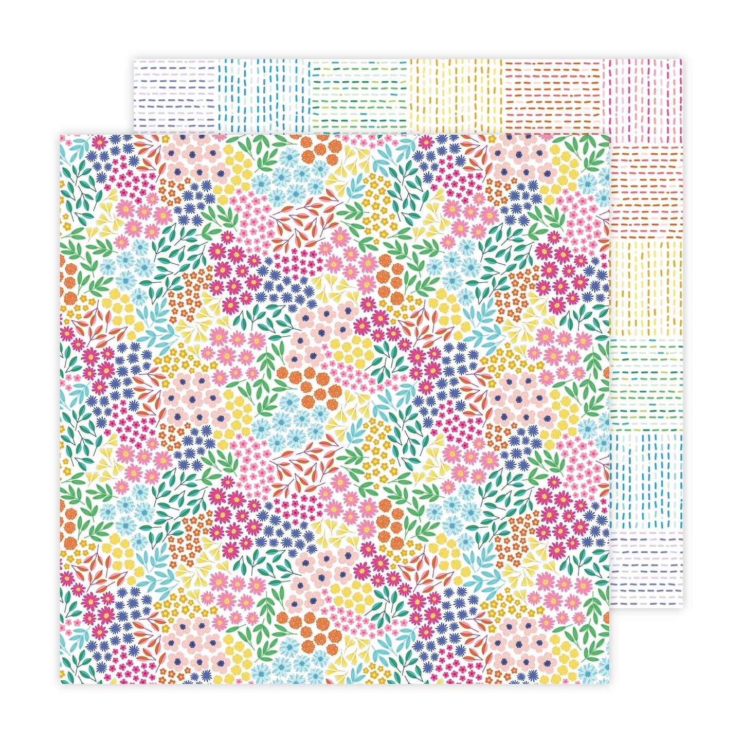 Paige Evans Blooming Wild Double-Sided Cardstock 12"X12"