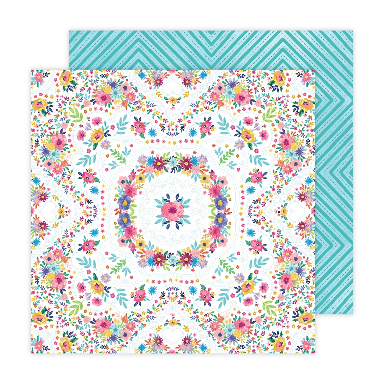 Paige Evans Blooming Wild 12x12" Double-Sided Cardstock Packs