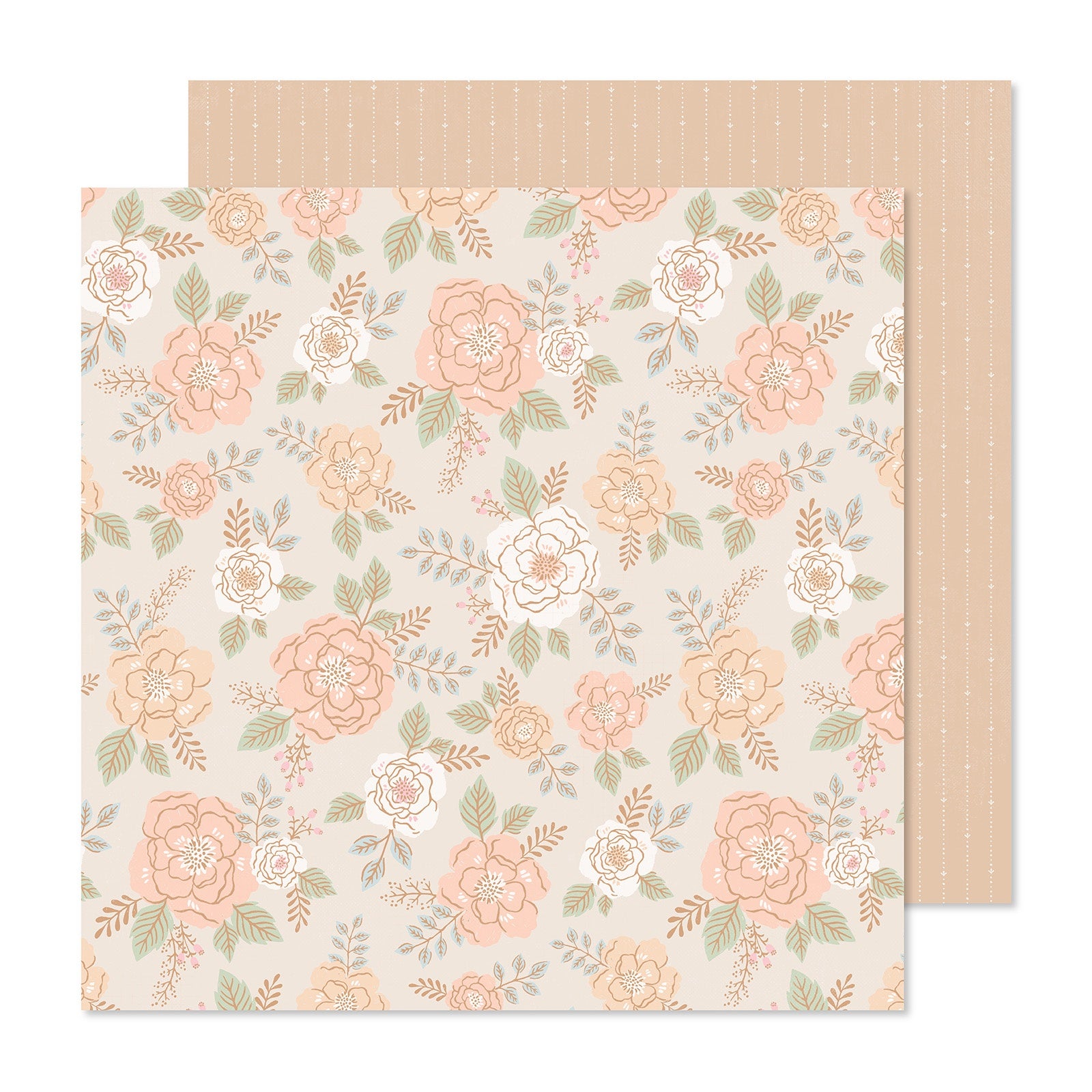 Gingham Garden Double-Sided 12x12" Cardstock Packs
