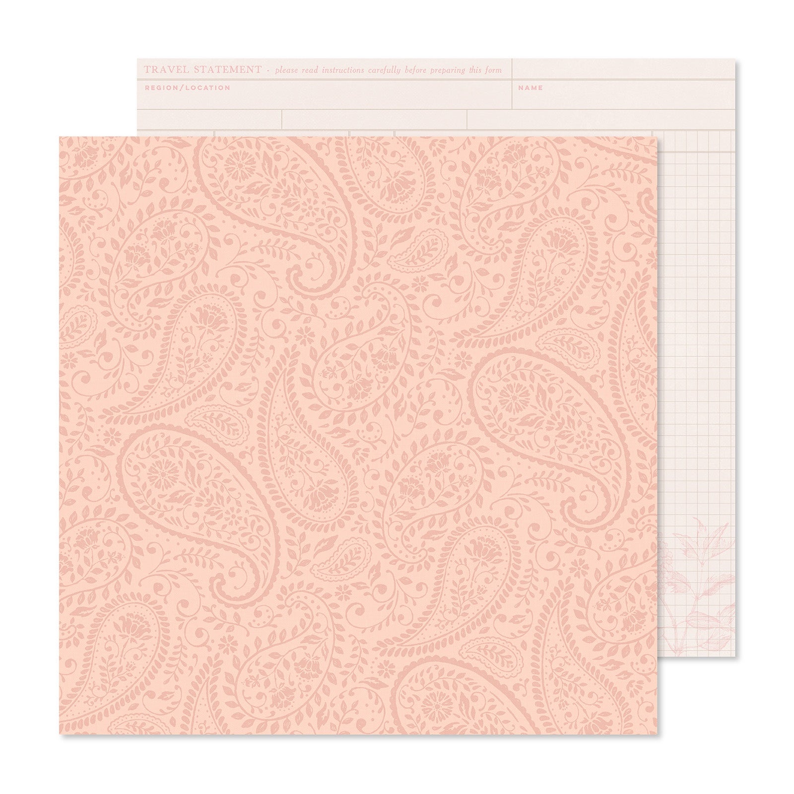 Gingham Garden Double-Sided 12x12" Cardstock Packs
