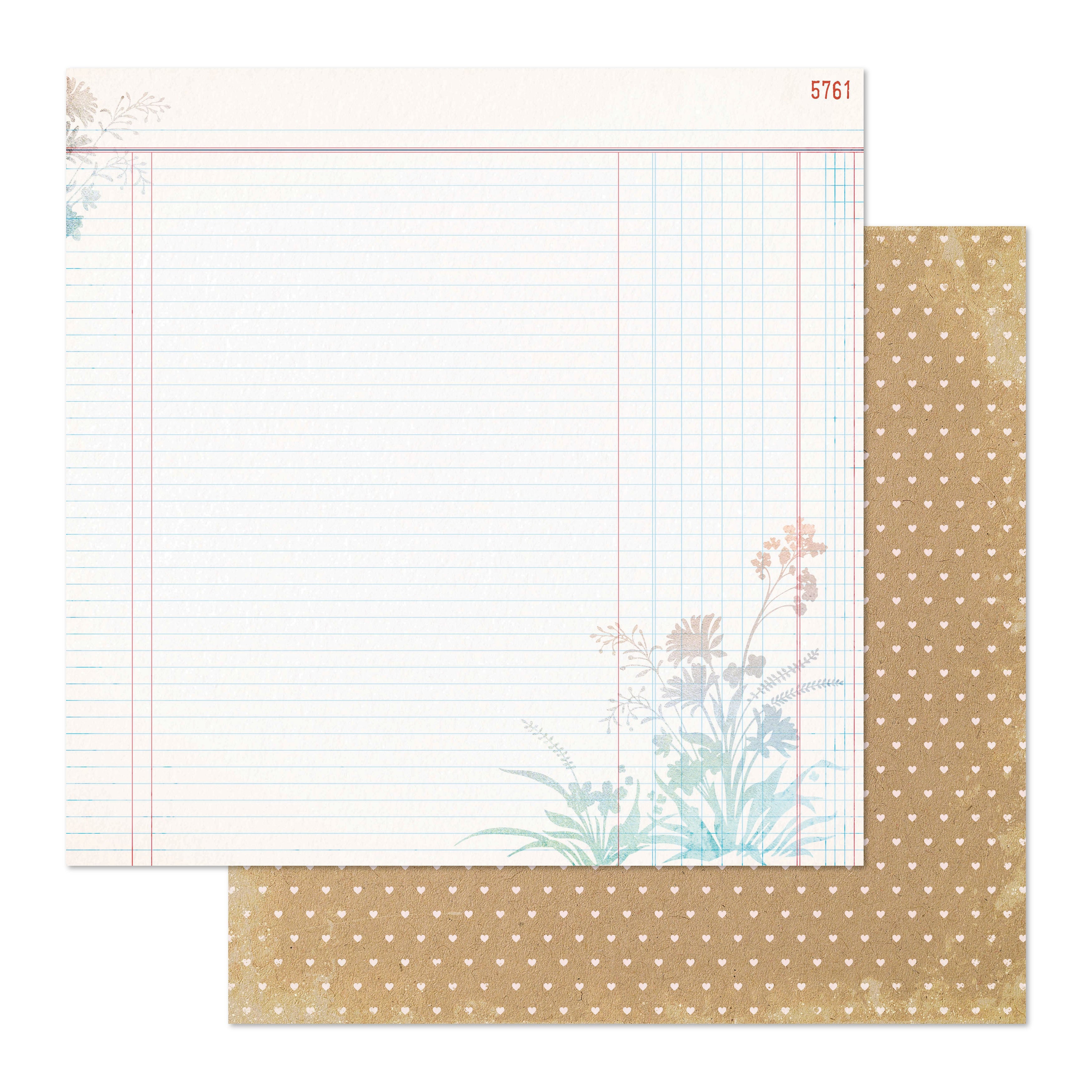 Brighton Double-Sided Cardstock 12"X12" - 25 sheets, Available in Multiple Styles