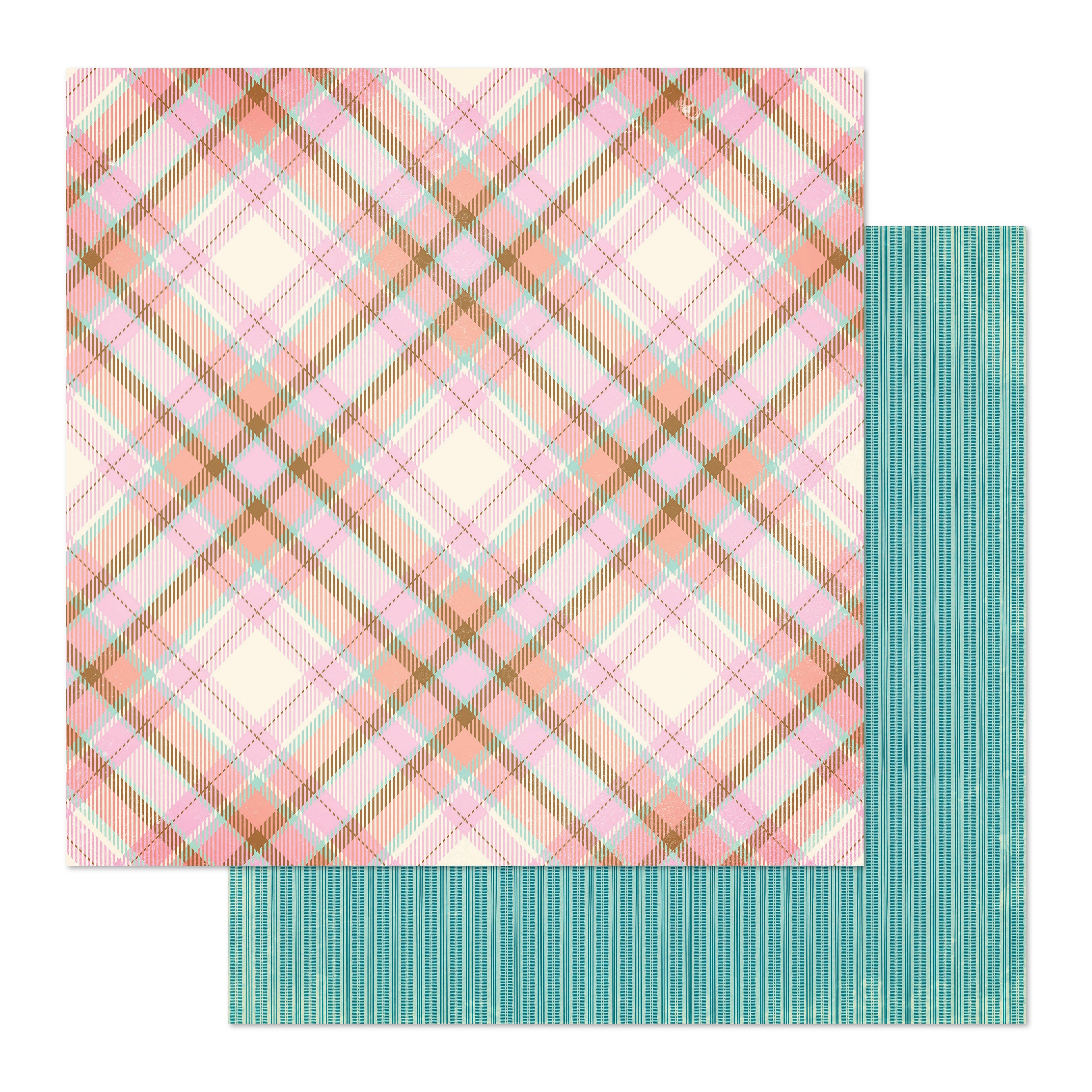 Brighton Double-Sided Cardstock 12"X12" - 25 sheets, Available in Multiple Styles