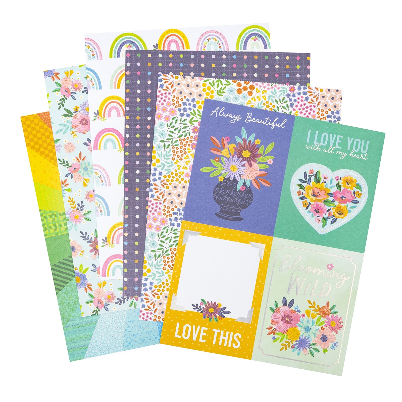 Paige Evans Blooming Wild 6x8" Single-Sided Paper Pad