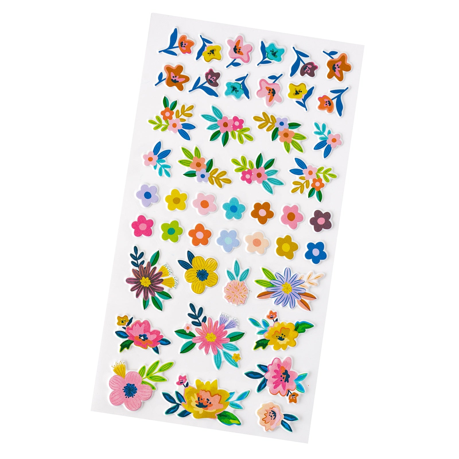 Paige Evans Blooming Wild Mini Puffy Stickers-45/Pkg