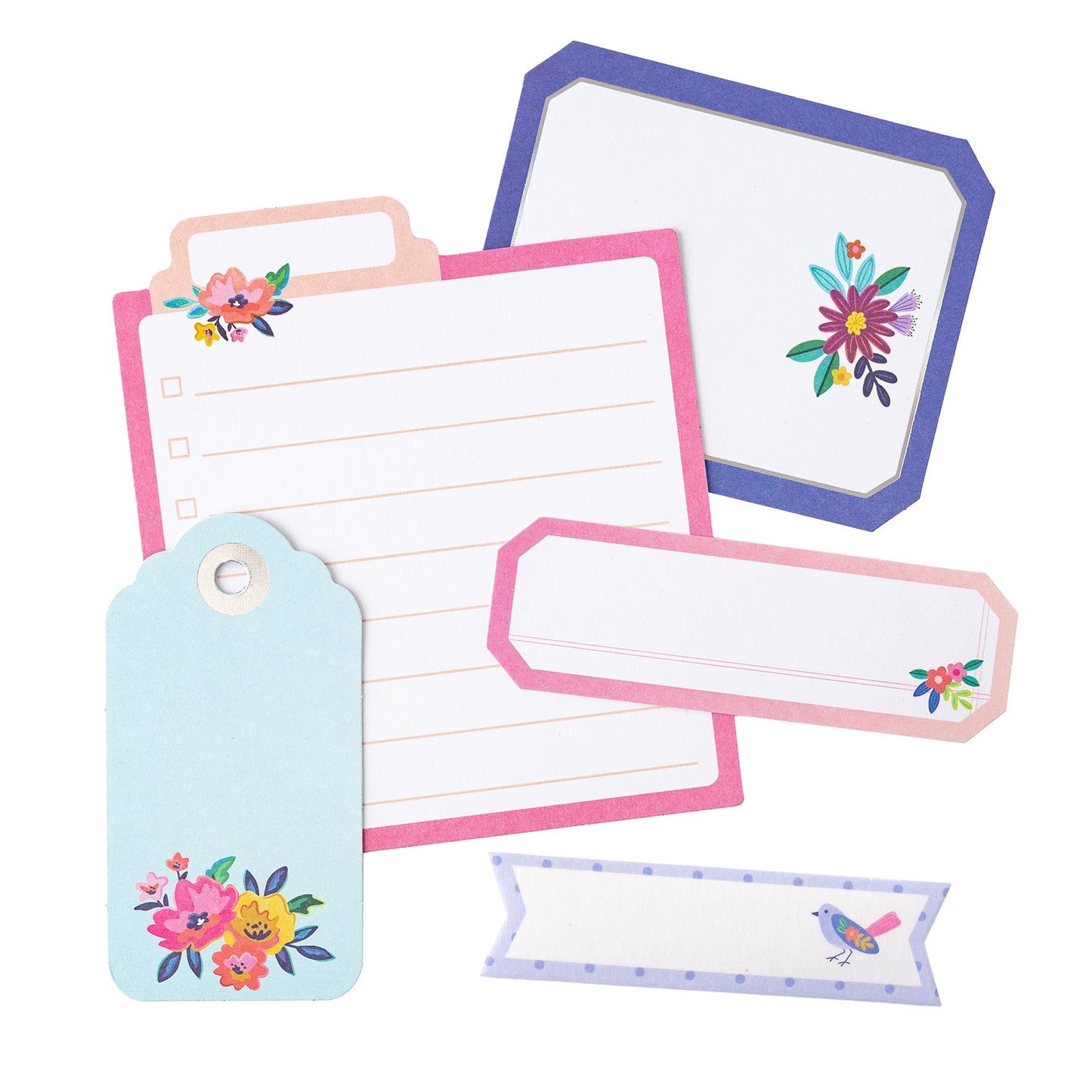 Paige Evans Blooming Wild Journaling Embellishments-W/Holographic Foil Accents