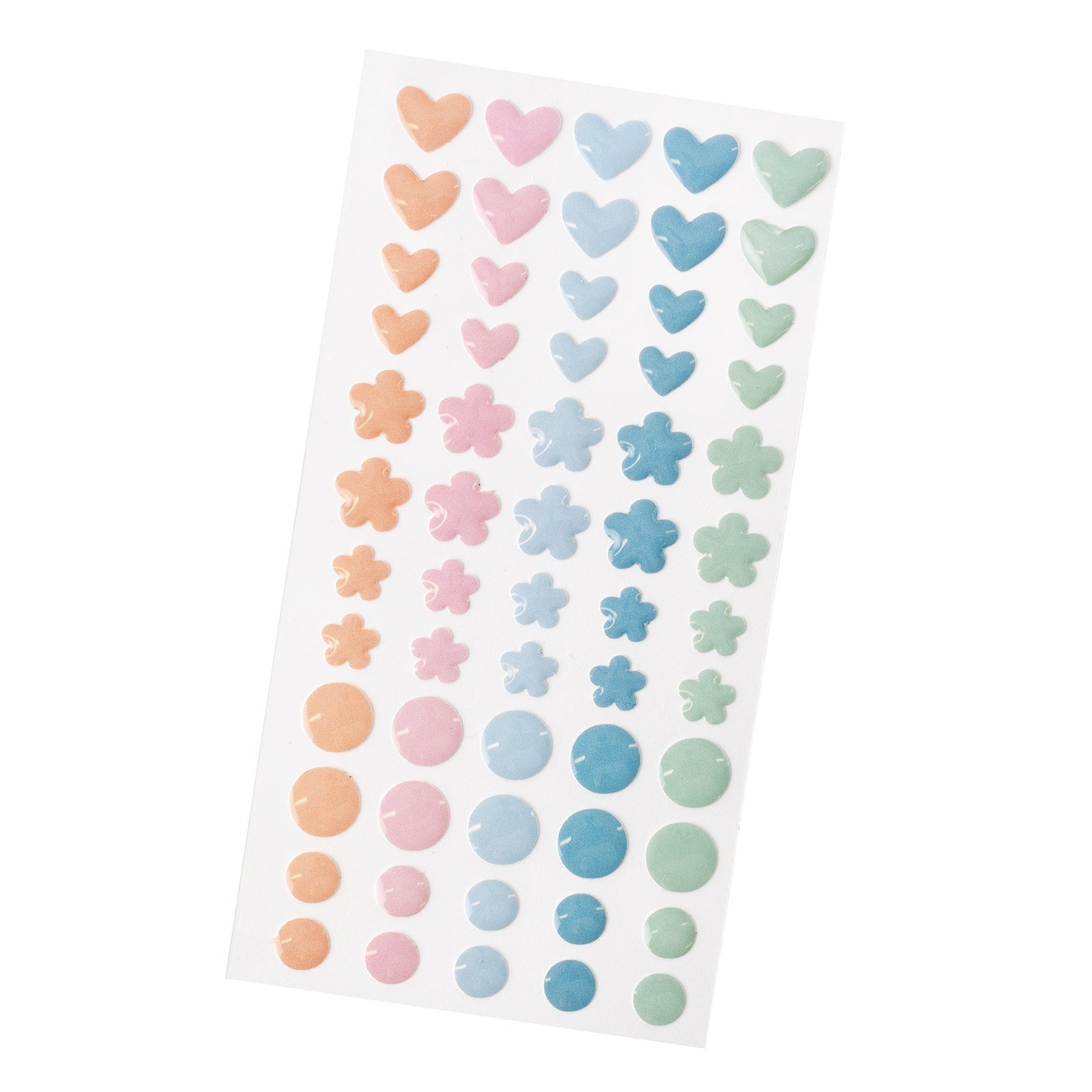 Gingham Garden Enamel Dots 60 Pack