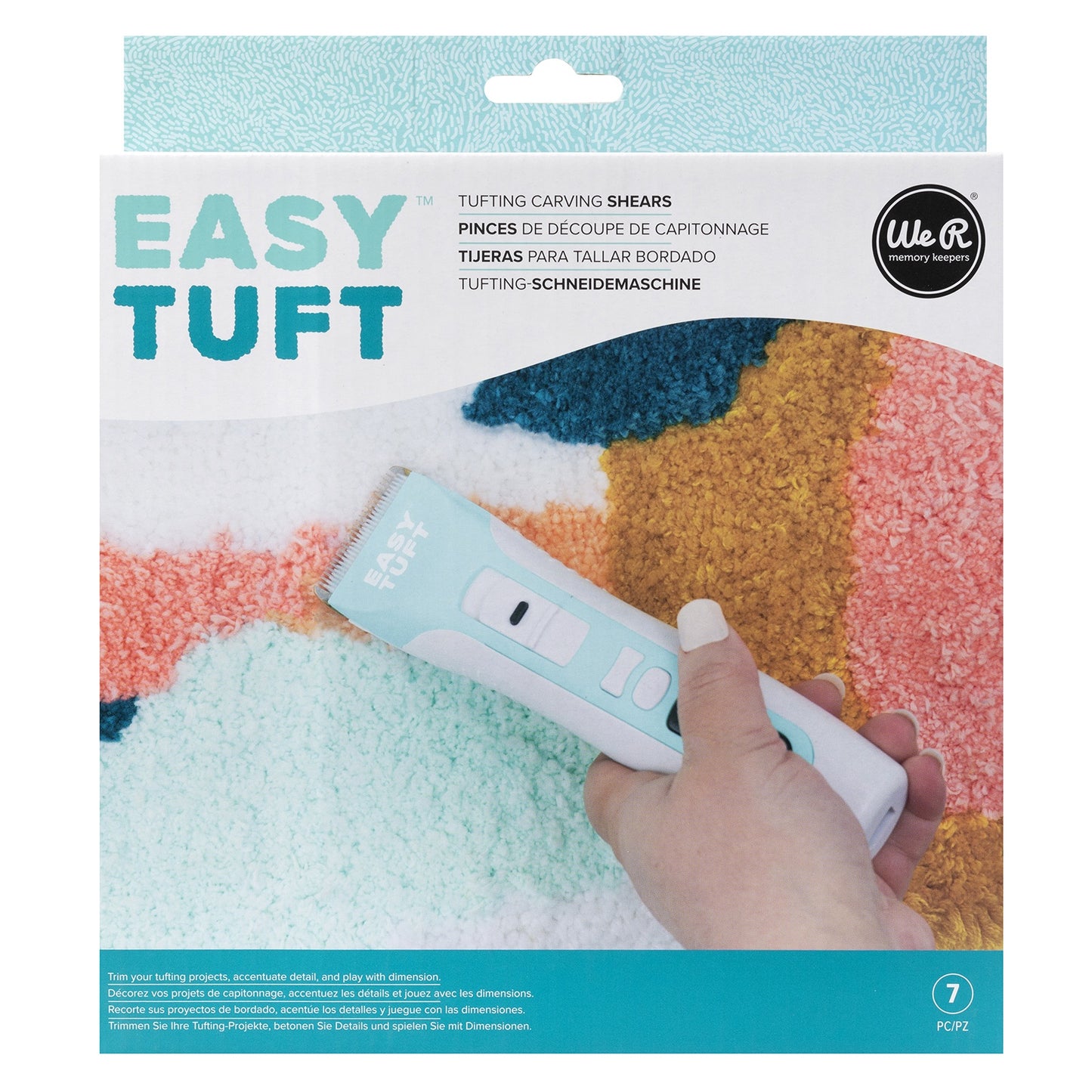 Anyone tuft with multi color yarn? : r/Tufting