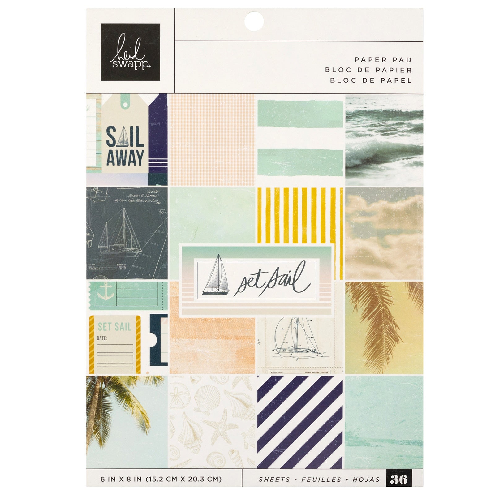 Heidi Swapp Set Sail 6x8" Paper Pad