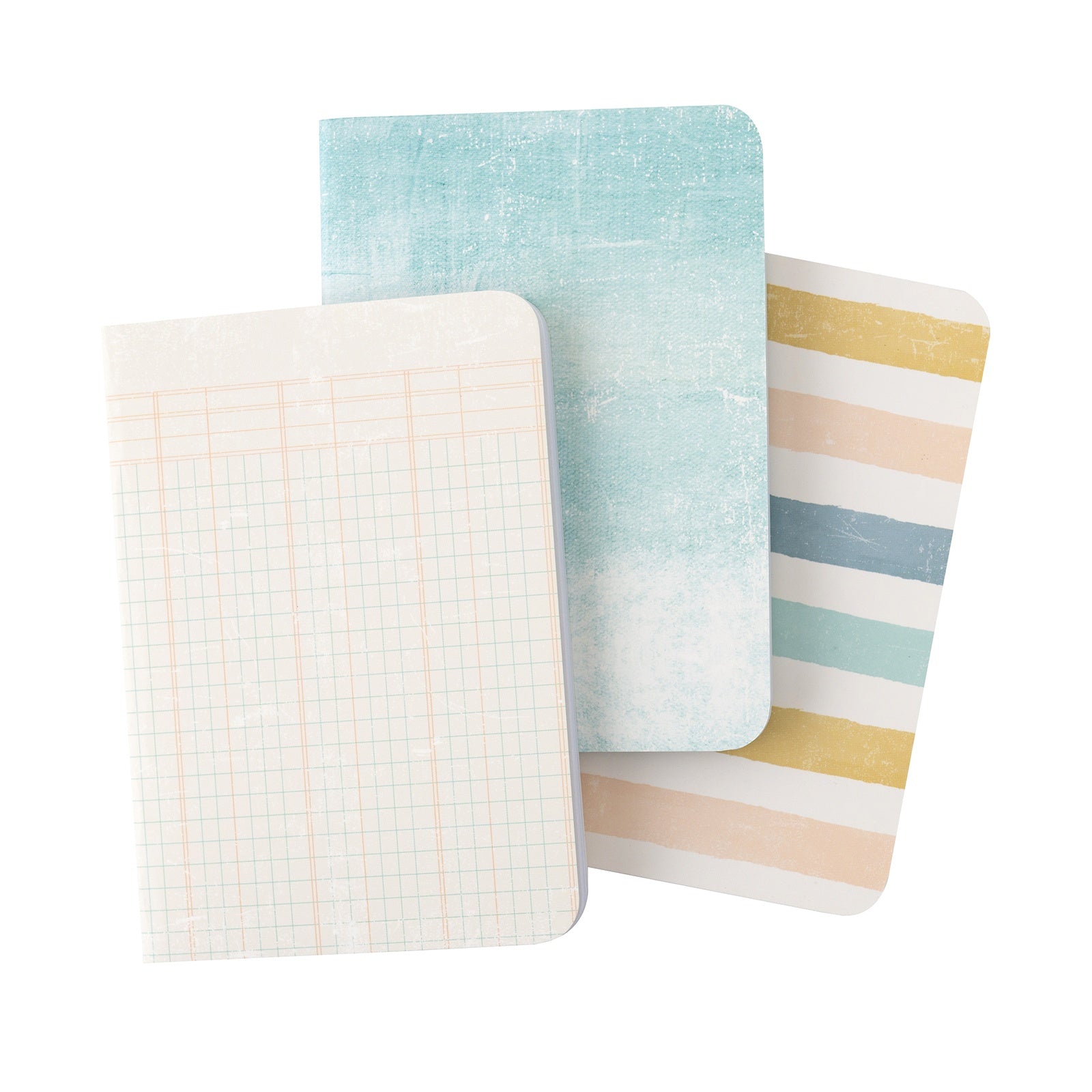 Heidi Swapp Set Sail Mini Blank Notebooks-3 Pack