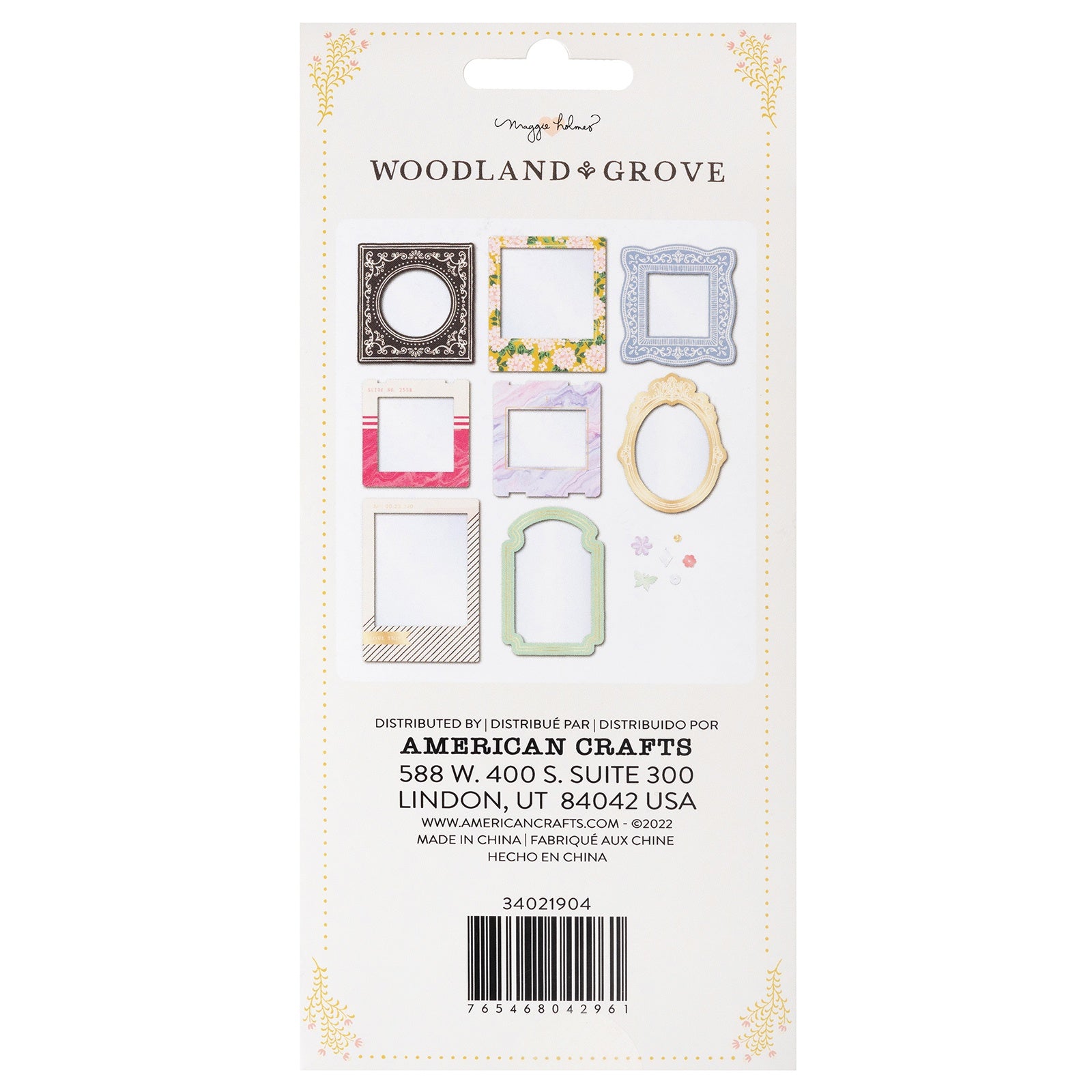 Maggie Holmes Woodland Grove Frame Kits 8/Pkg