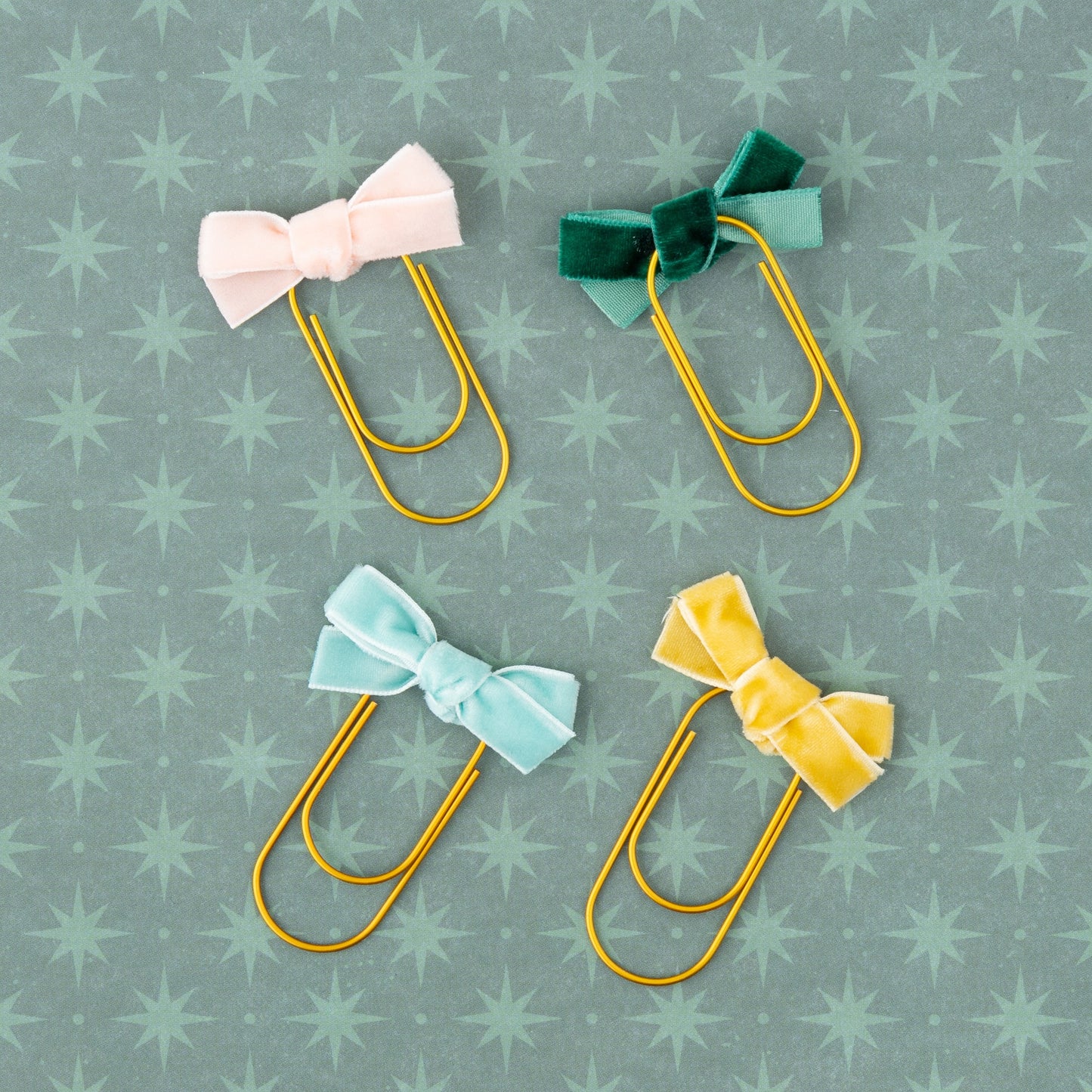 Maggie Holmes Woodland Grove Bow Clips 4/Pkg