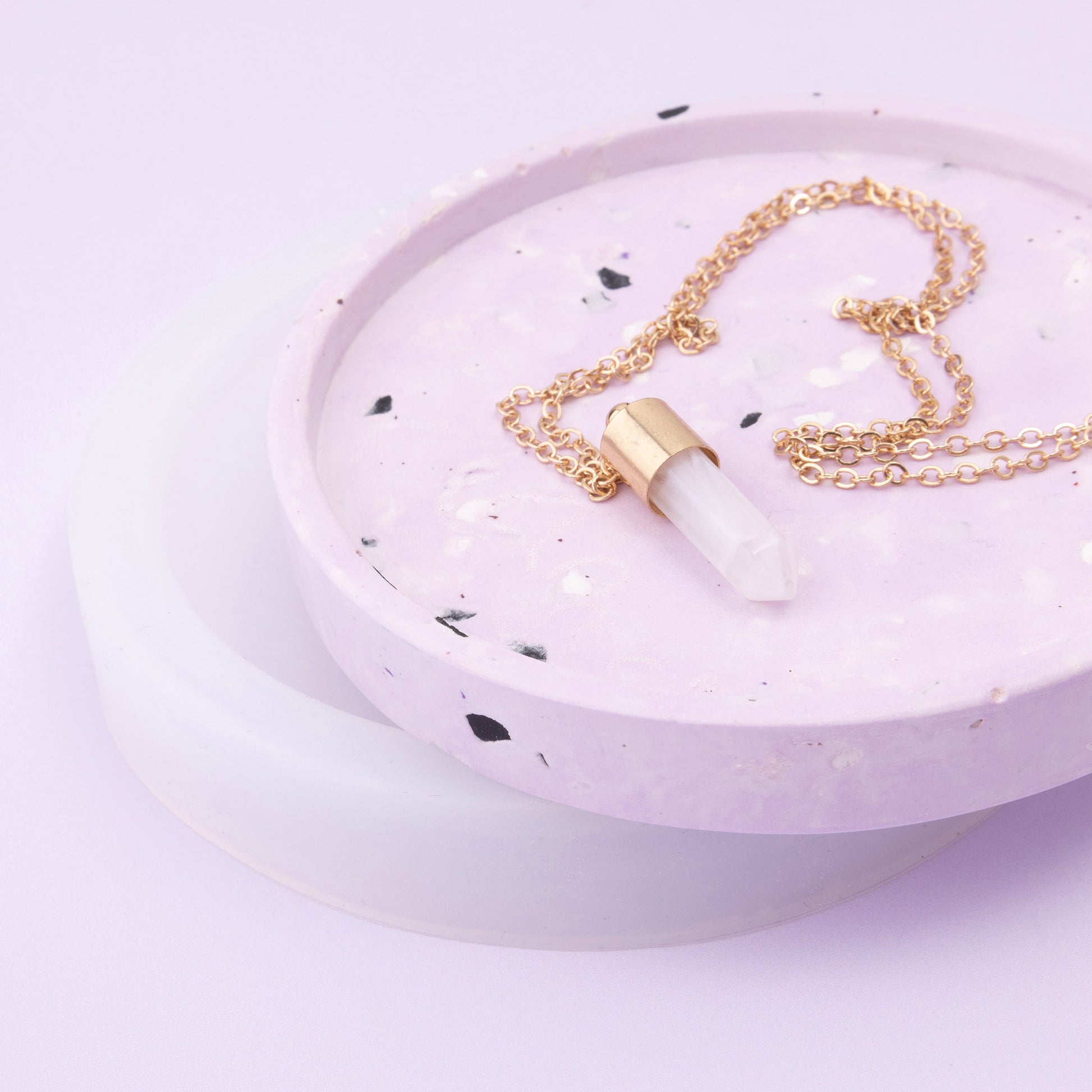 AC Color Pour Round Stone Resin Coaster Kit