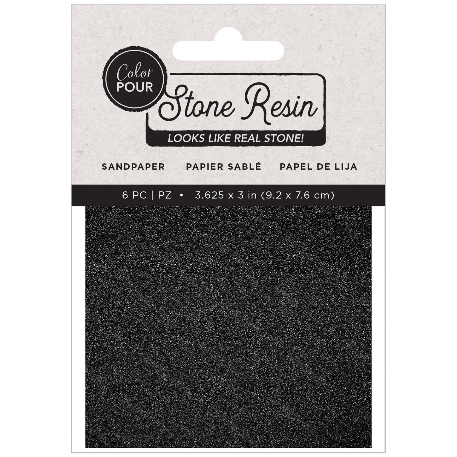 American Crafts Color Pour Stone Resin Sandpaper Sheets