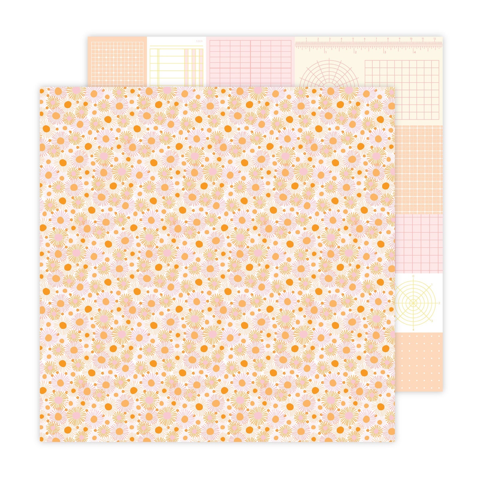 Jen Hadfield Flower Child Foam Sticker Sheet 12X12 63/Pkg-W